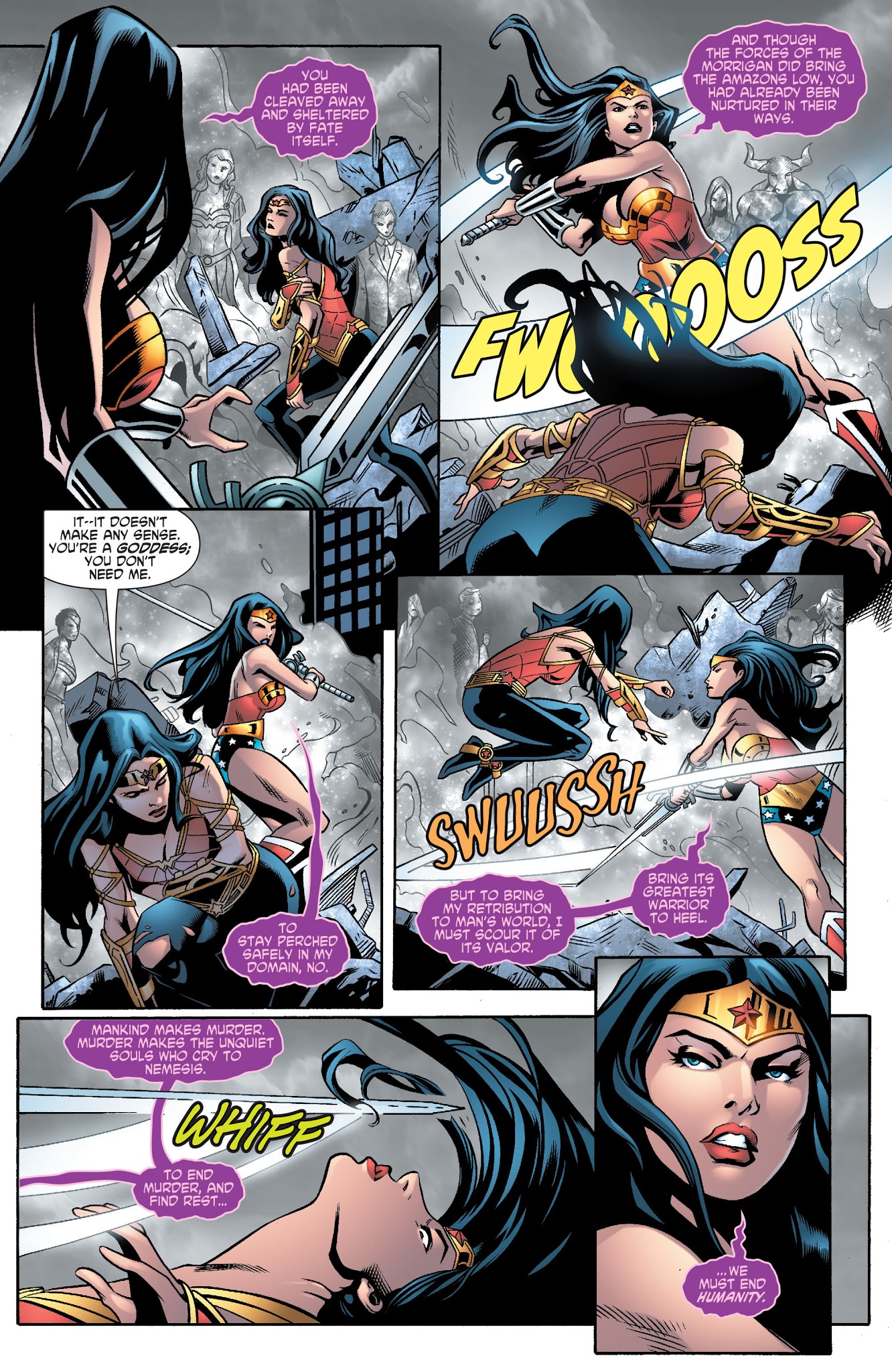 Read online Wonder Woman: Odyssey comic -  Issue # TPB 2 - 150