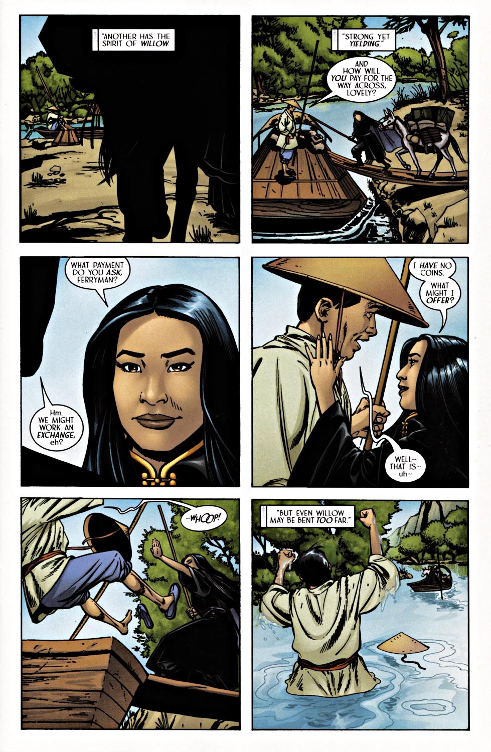 Read online Silken Ghost comic -  Issue #1 - 9