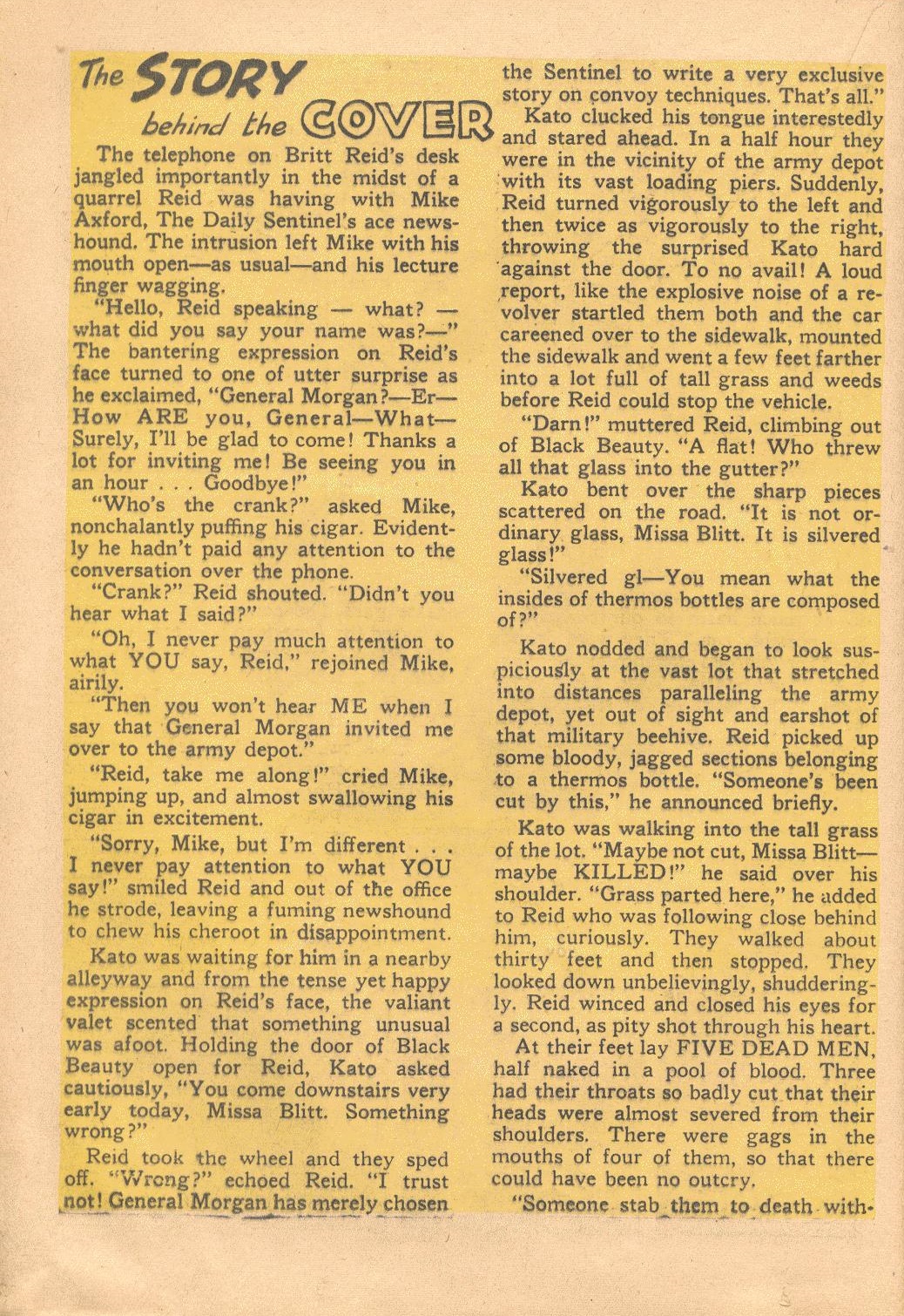 Read online Green Hornet Comics comic -  Issue #21 - 48