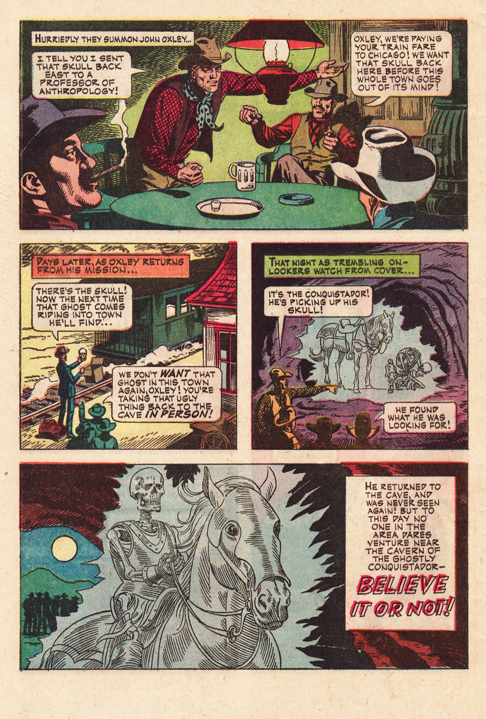 Read online Ripley's Believe it or Not! (1965) comic -  Issue #15 - 32