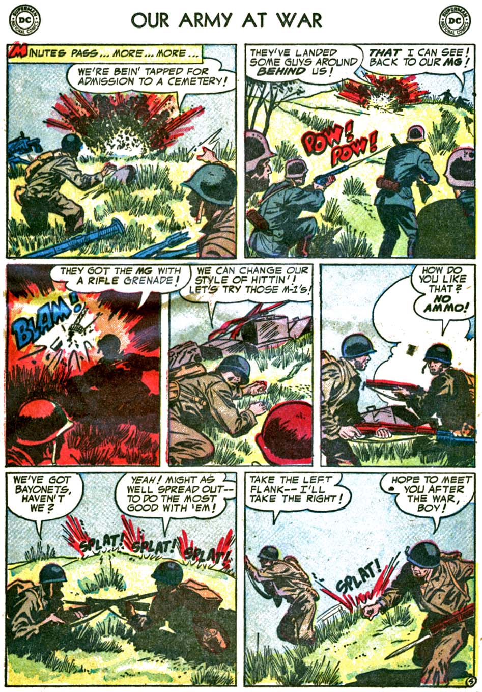 Read online Our Army at War (1952) comic -  Issue #27 - 17