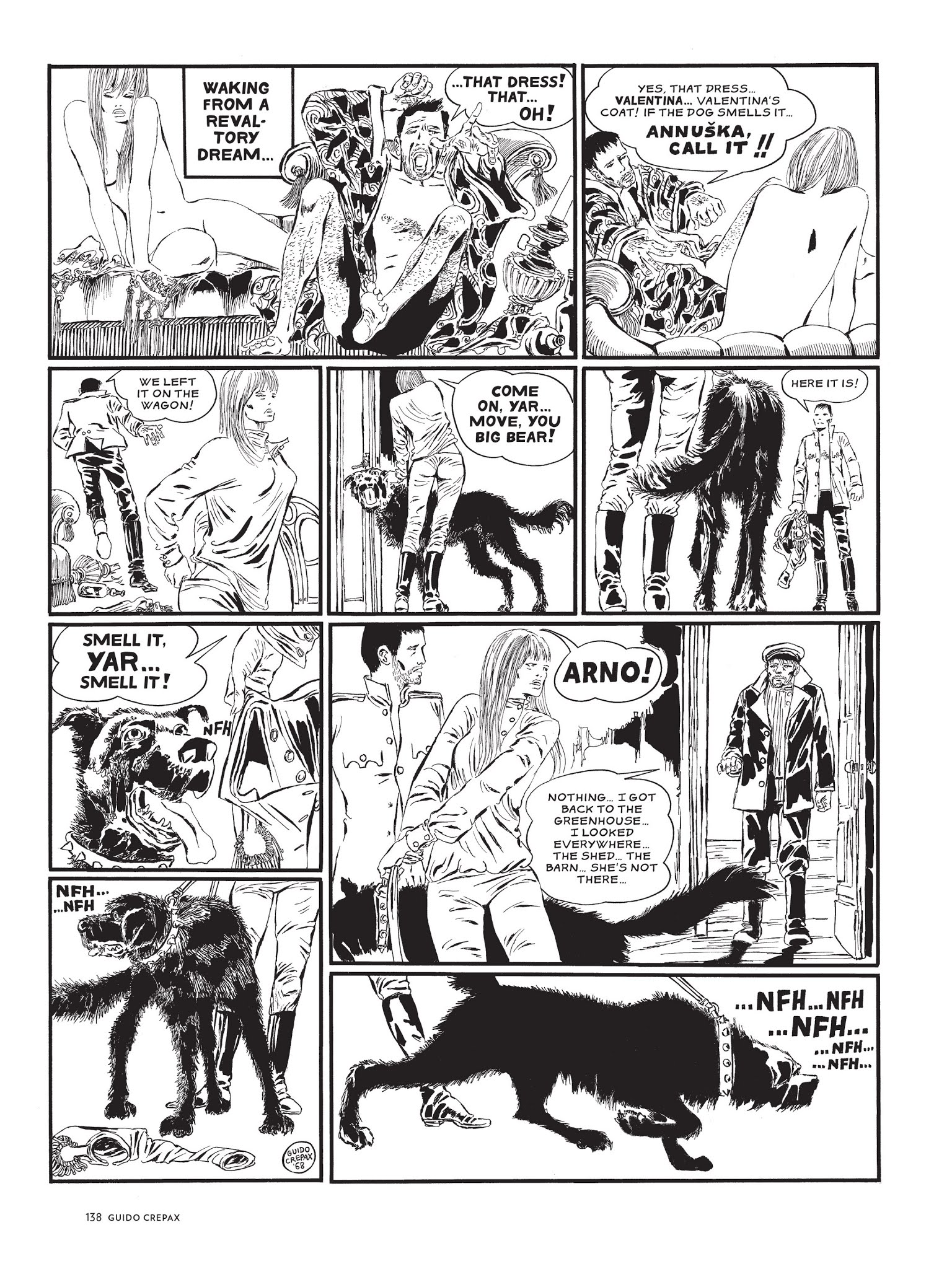 Read online The Complete Crepax comic -  Issue # TPB 1 - 132