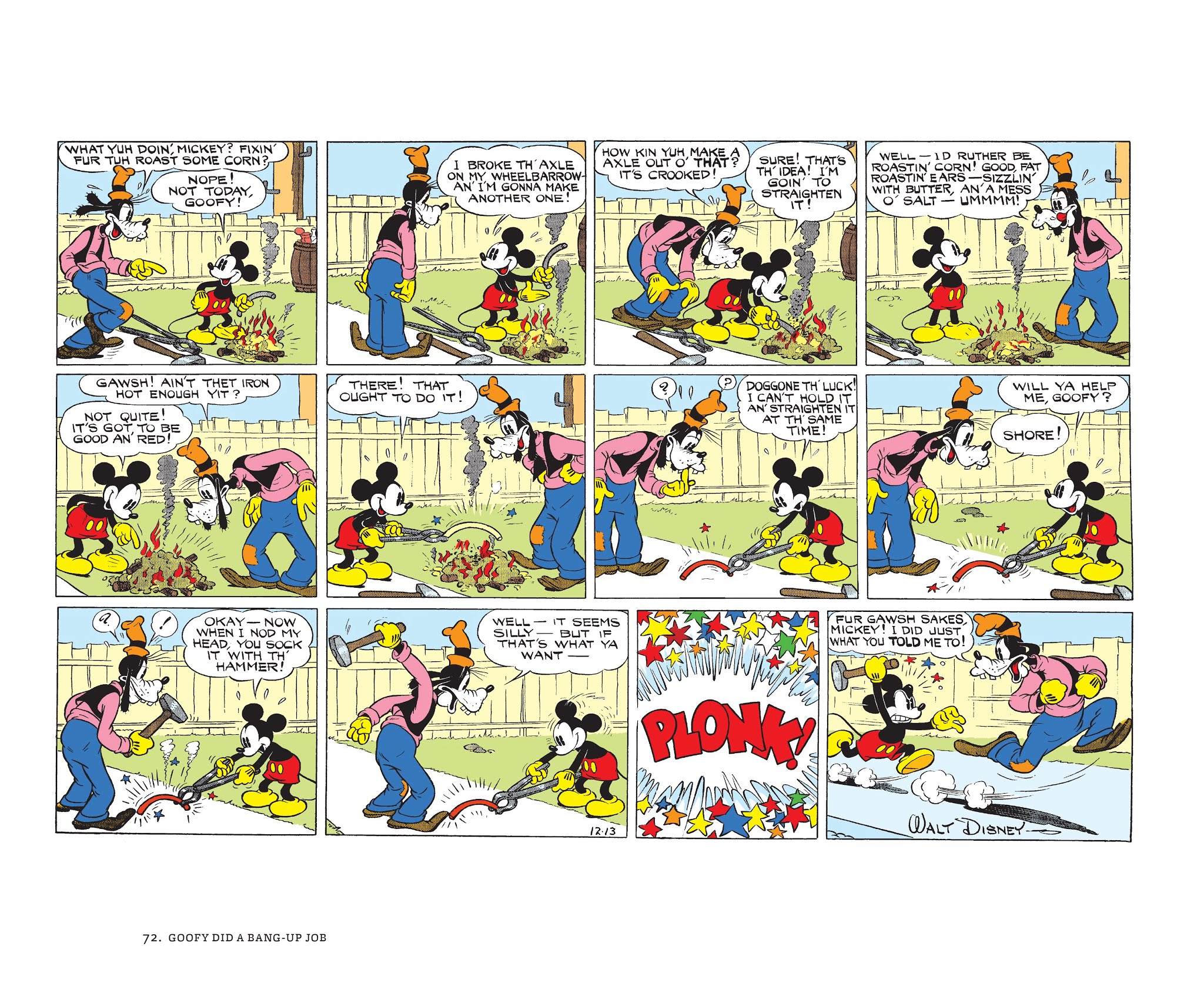 Read online Walt Disney's Mickey Mouse Color Sundays comic -  Issue # TPB 2 (Part 1) - 72