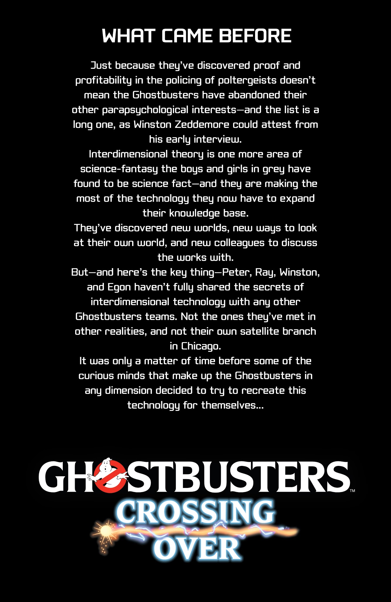 Read online Ghostbusters: Crossing Over comic -  Issue #1 - 3
