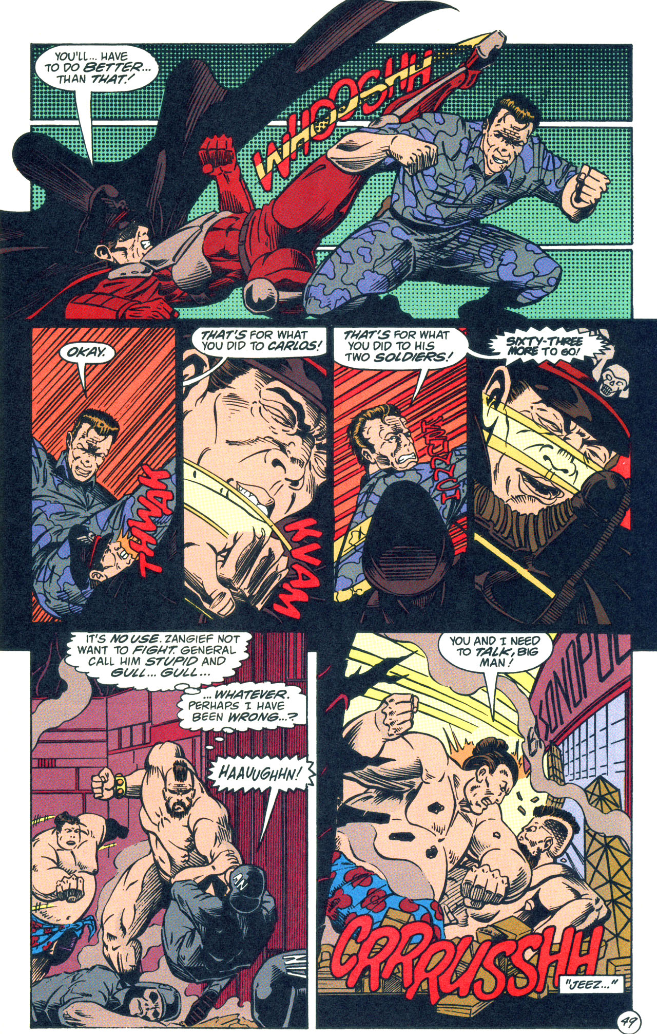 Read online Street Fighter: The Battle For Shadaloo comic -  Issue # Full - 50