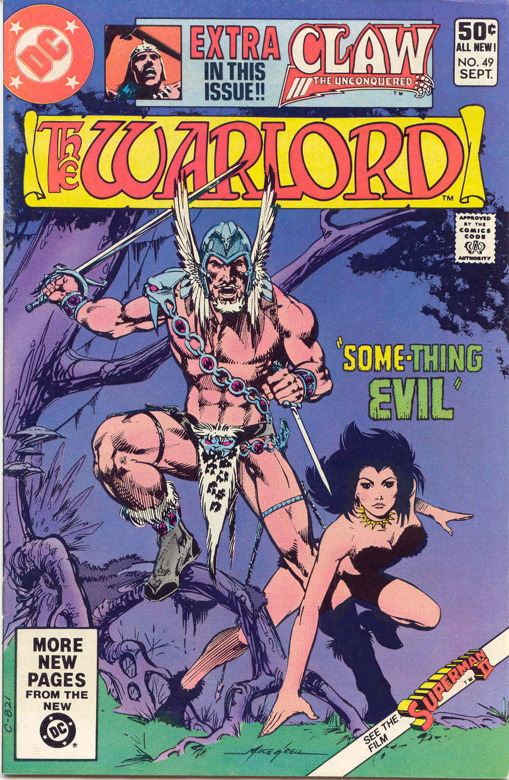 Read online Warlord (1976) comic -  Issue #49 - 1