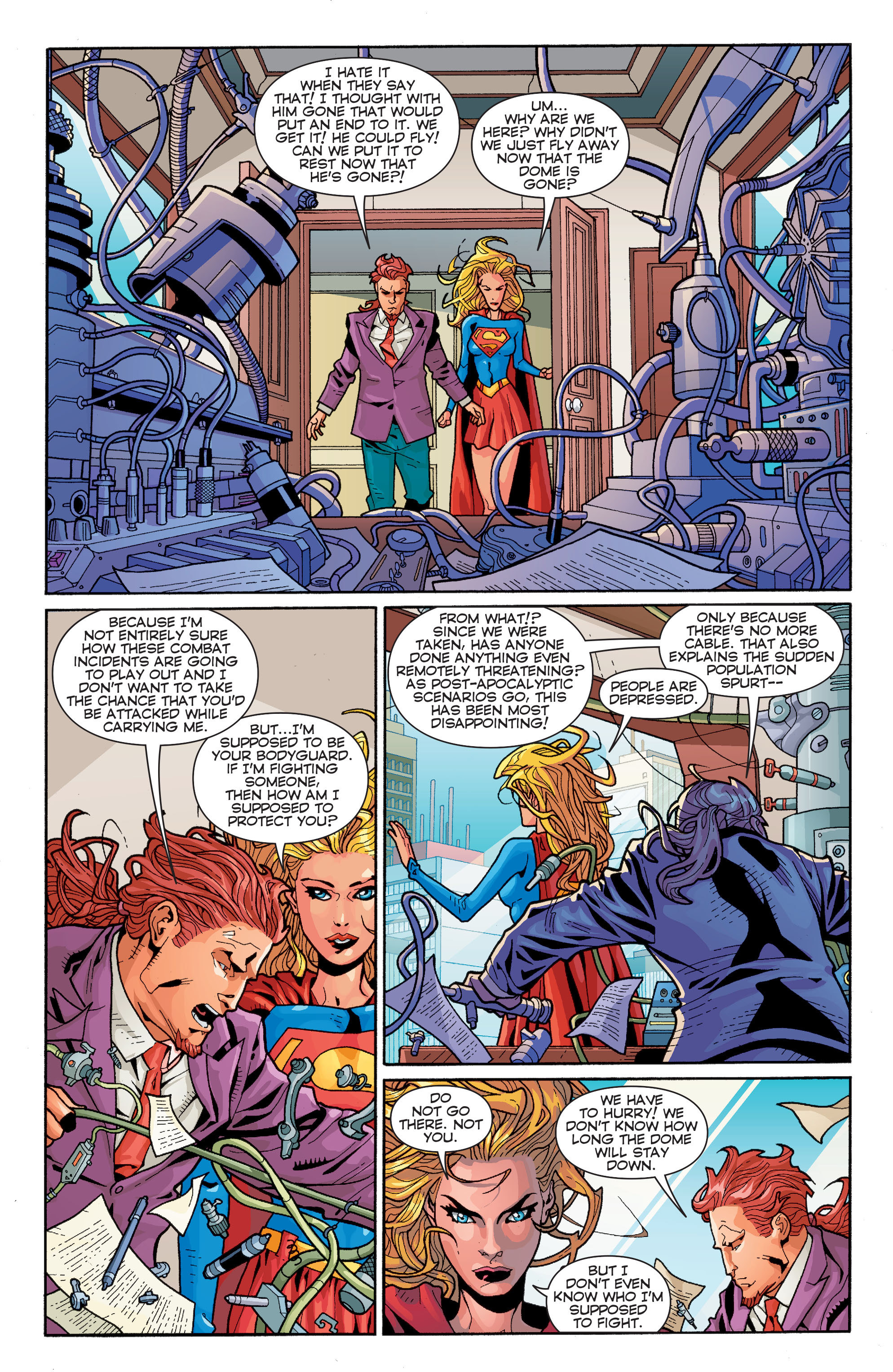Read online Convergence Supergirl: Matrix comic -  Issue #1 - 8
