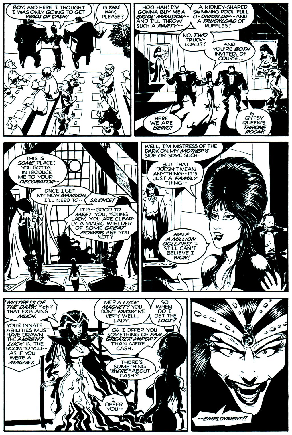 Read online Elvira, Mistress of the Dark comic -  Issue #2 - 16