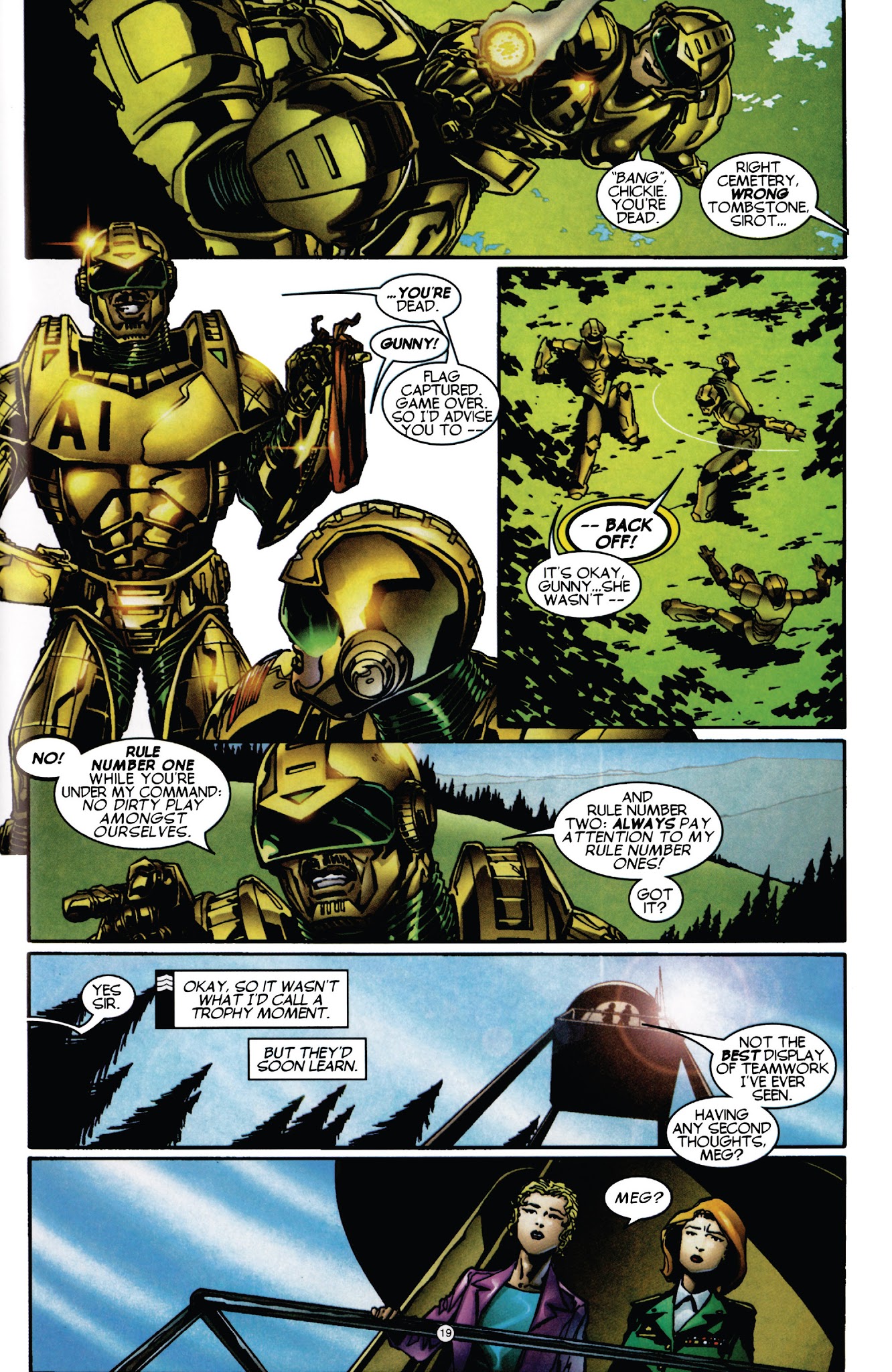 Read online Armorines (1999) comic -  Issue #1 - 17