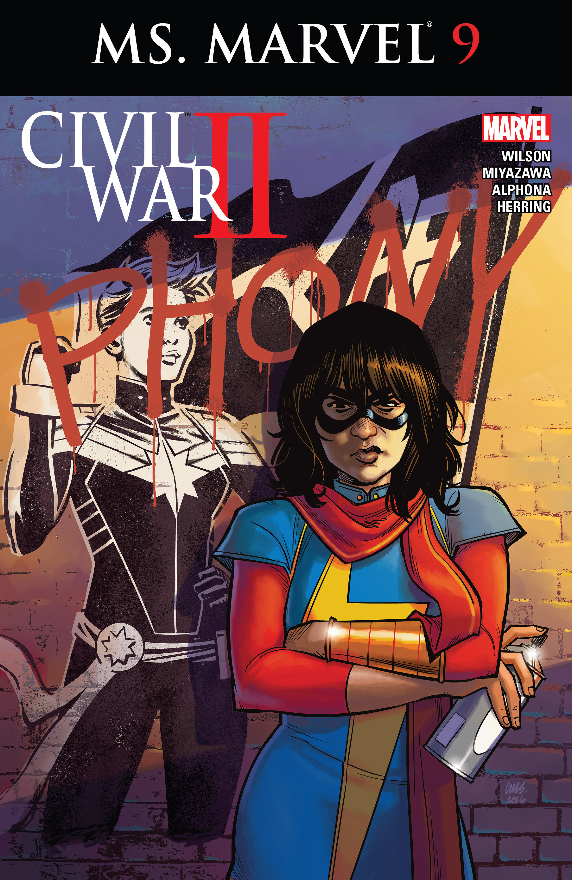 Read online Ms. Marvel (2016) comic -  Issue #9 - 1