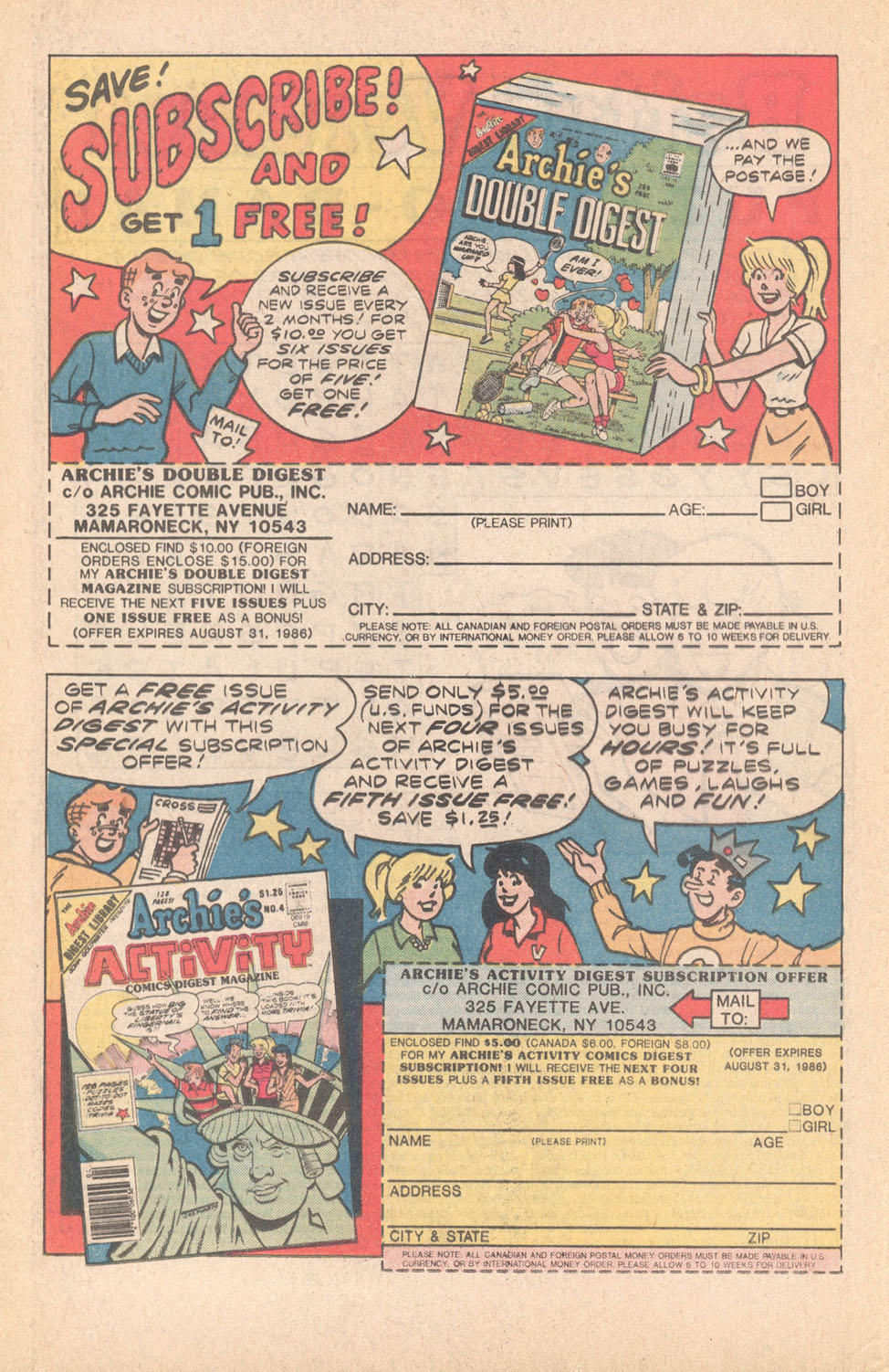 Read online Archie Giant Series Magazine comic -  Issue #559 - 12