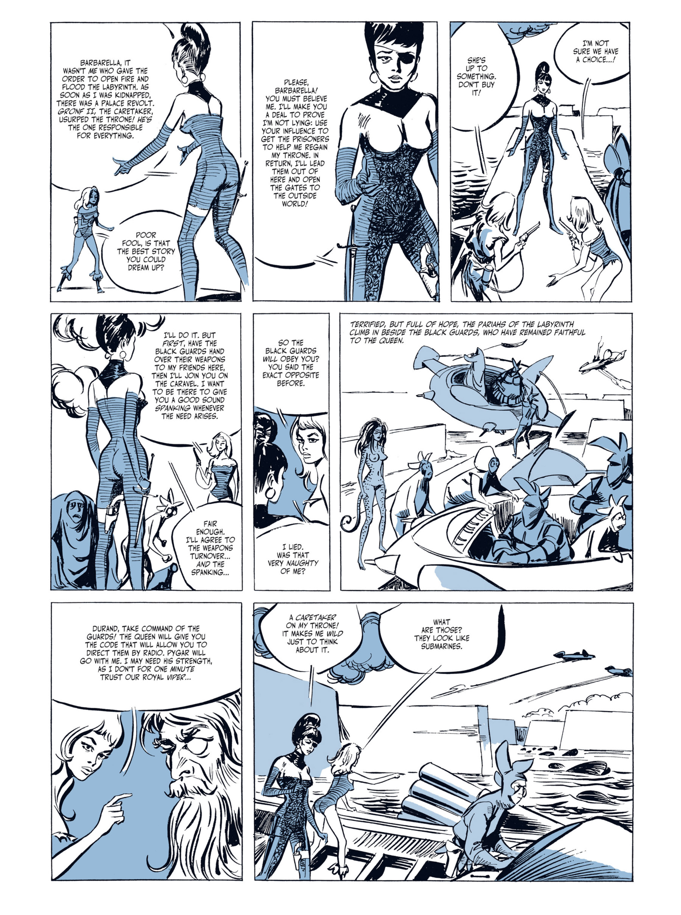 Read online Barbarella comic -  Issue # Full - 69