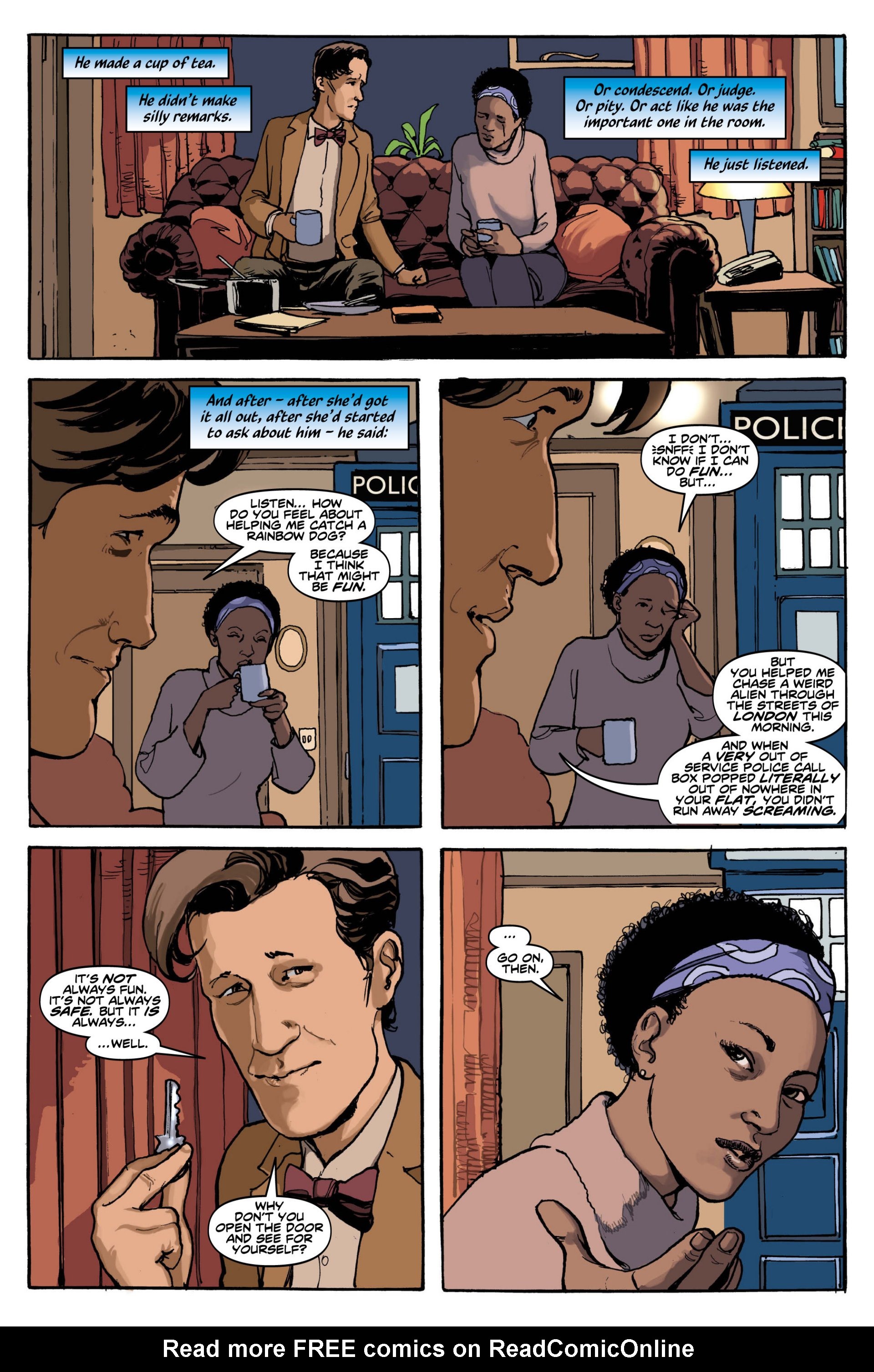 Read online Doctor Who: The Eleventh Doctor comic -  Issue #1 - 15