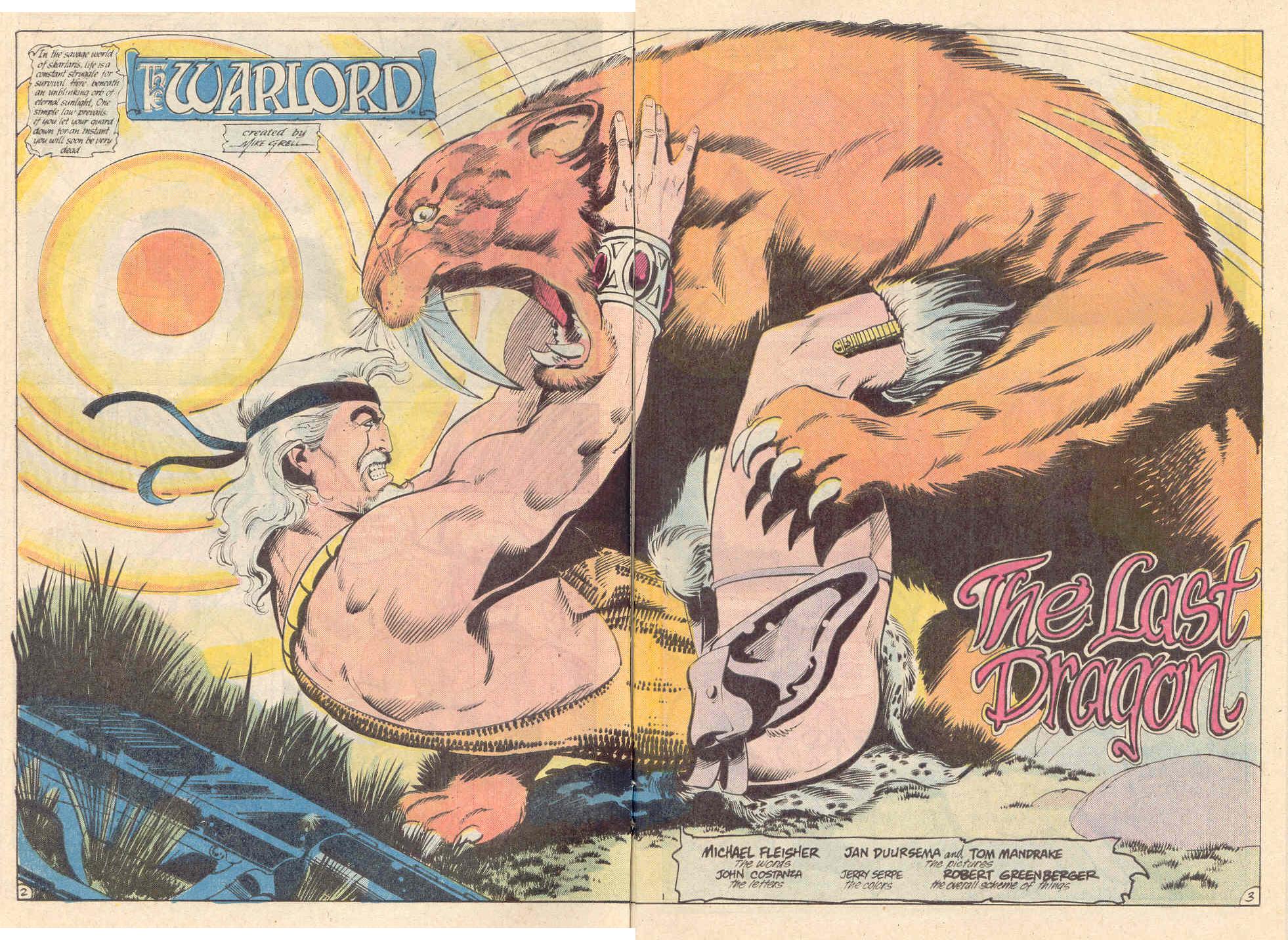 Read online Warlord (1976) comic -  Issue #127 - 3