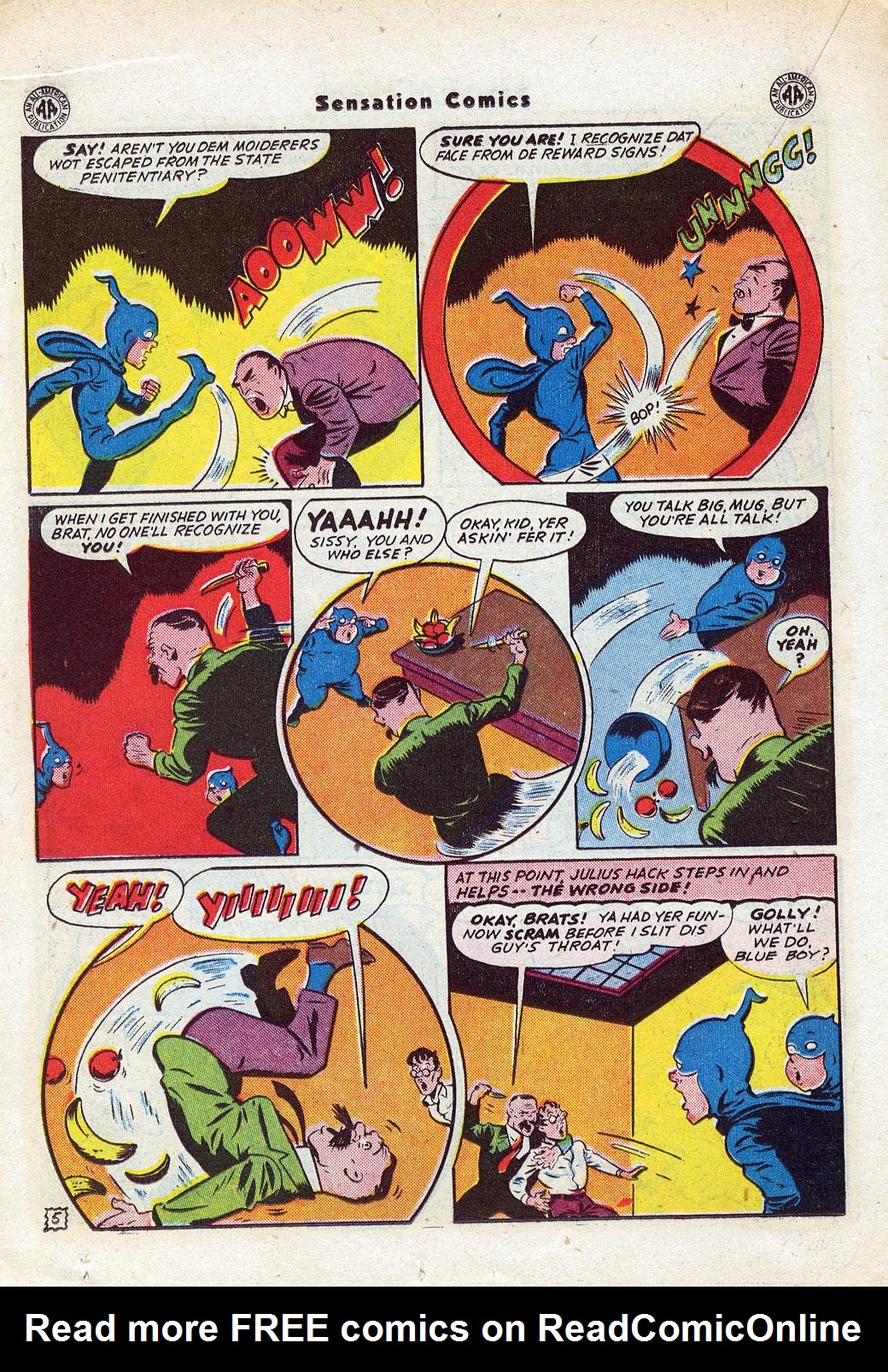 Read online Sensation (Mystery) Comics comic -  Issue #46 - 20