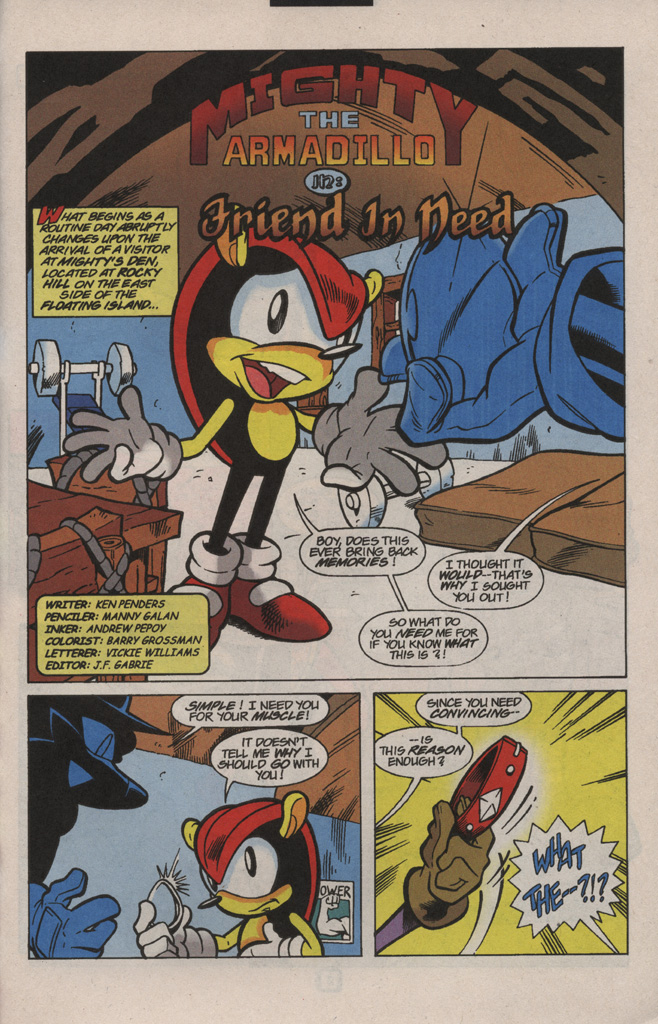 Read online Knuckles the Echidna comic -  Issue #26 - 23