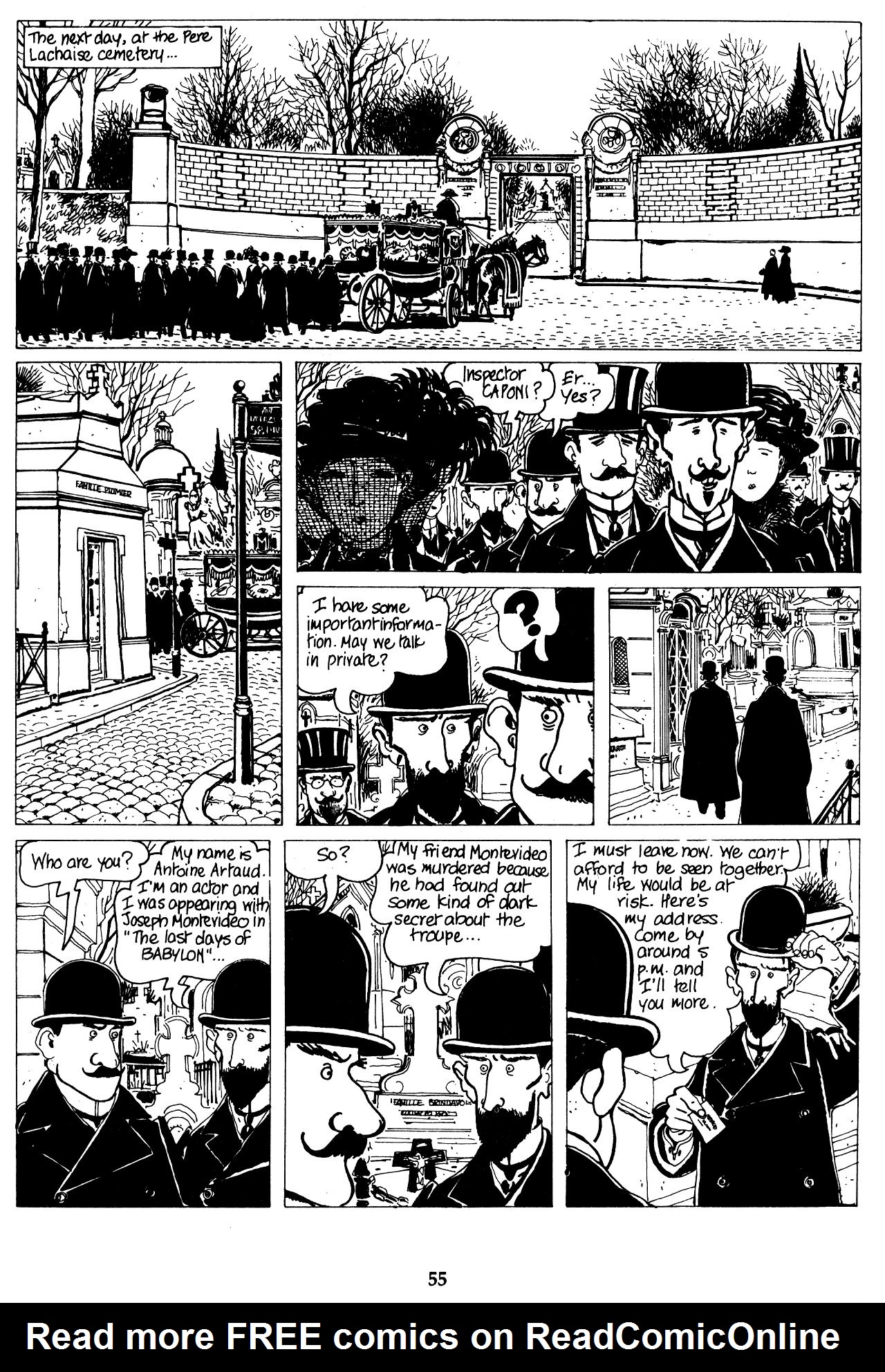 Read online Cheval Noir comic -  Issue #7 - 59