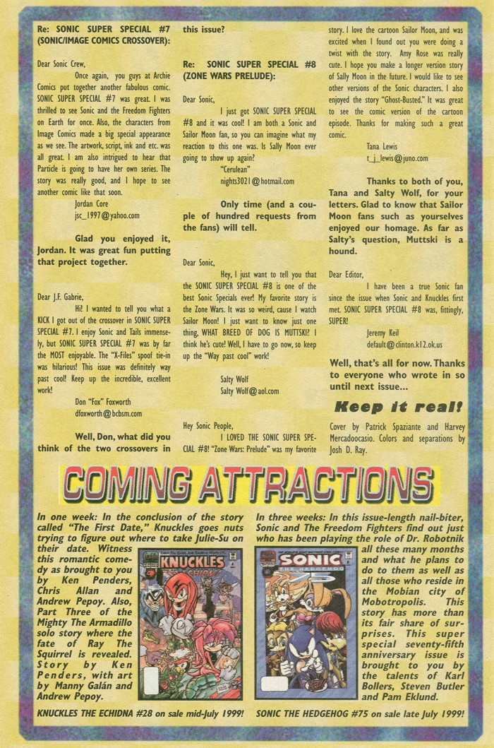 Read online Sonic Super Special comic -  Issue #10 - Chaos Crossover - 40