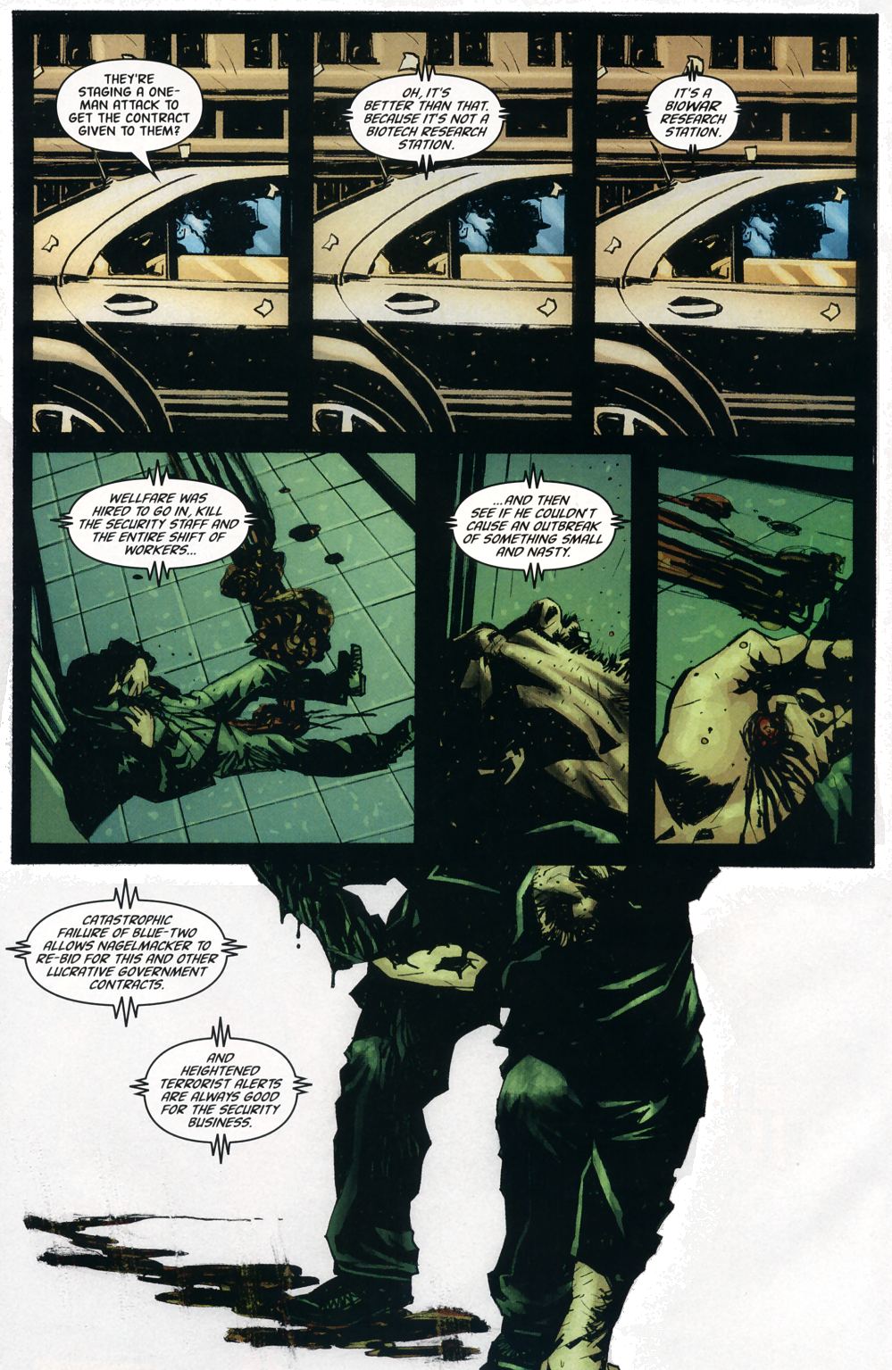 Read online Global Frequency comic -  Issue #10 - 14