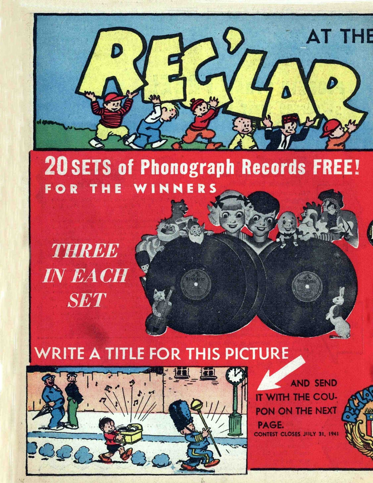 Read online Reg'lar Fellers Heroic Comics comic -  Issue #7 - 34