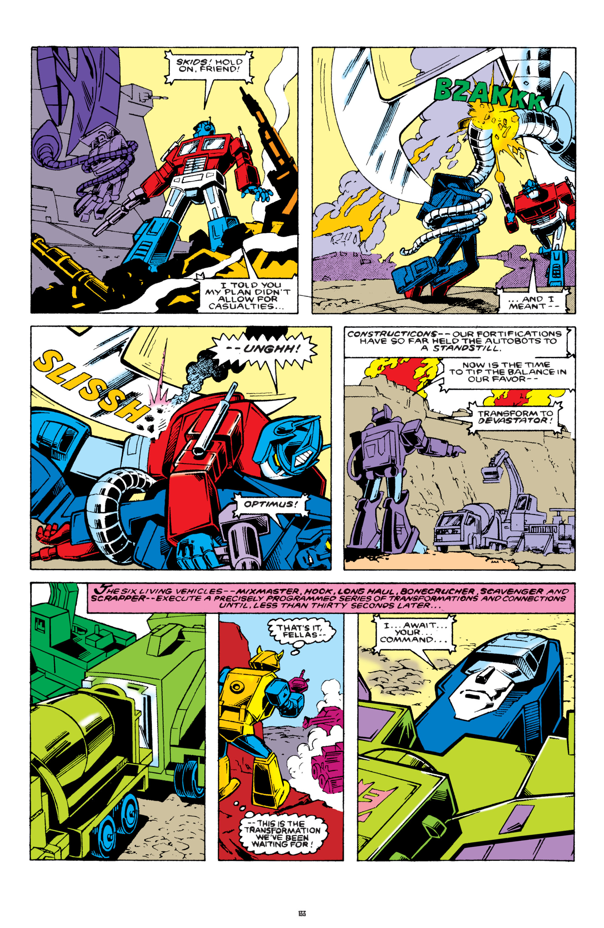 Read online The Transformers Classics comic -  Issue # TPB 2 - 134
