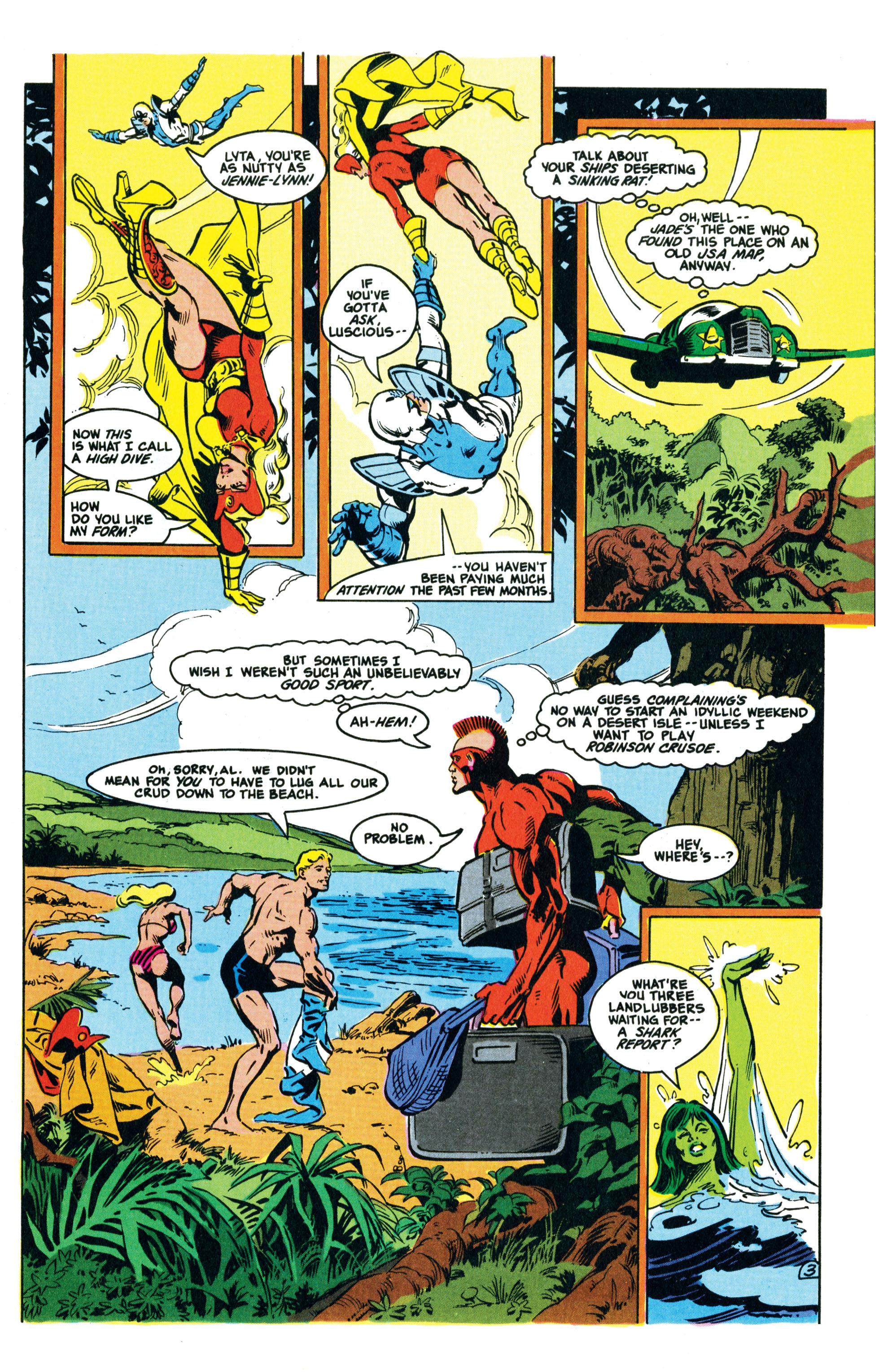 Read online Infinity Inc. (1984) comic -  Issue #13 - 4