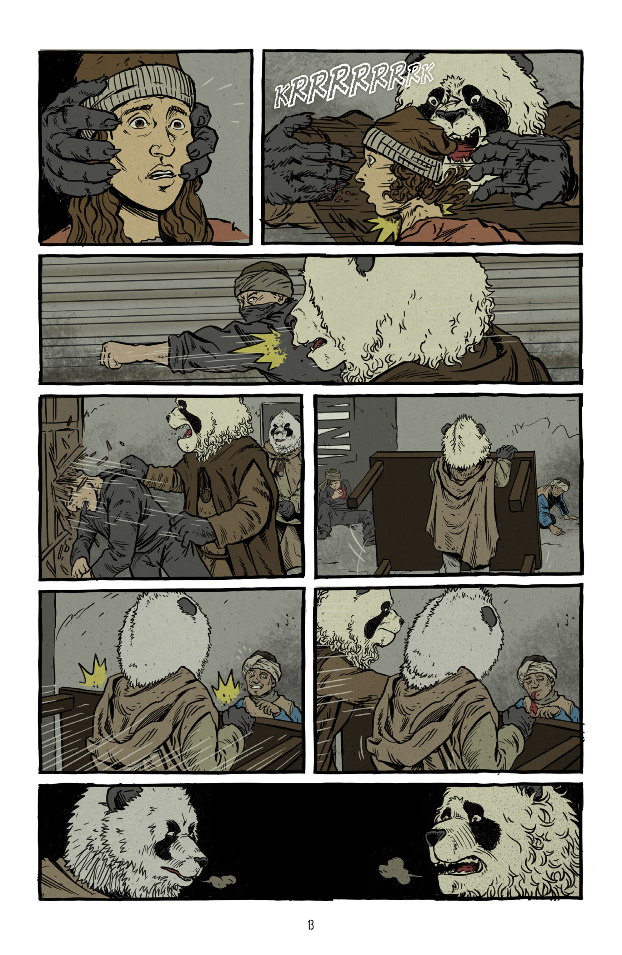 Read online Wastelander Panda comic -  Issue # TPB - 16
