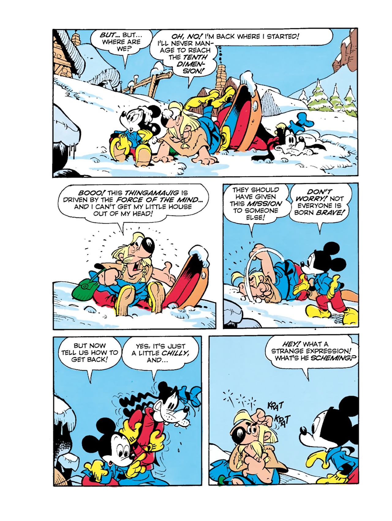 Read online Mickey Mouse in the Sword of Ice comic -  Issue #1 - 16