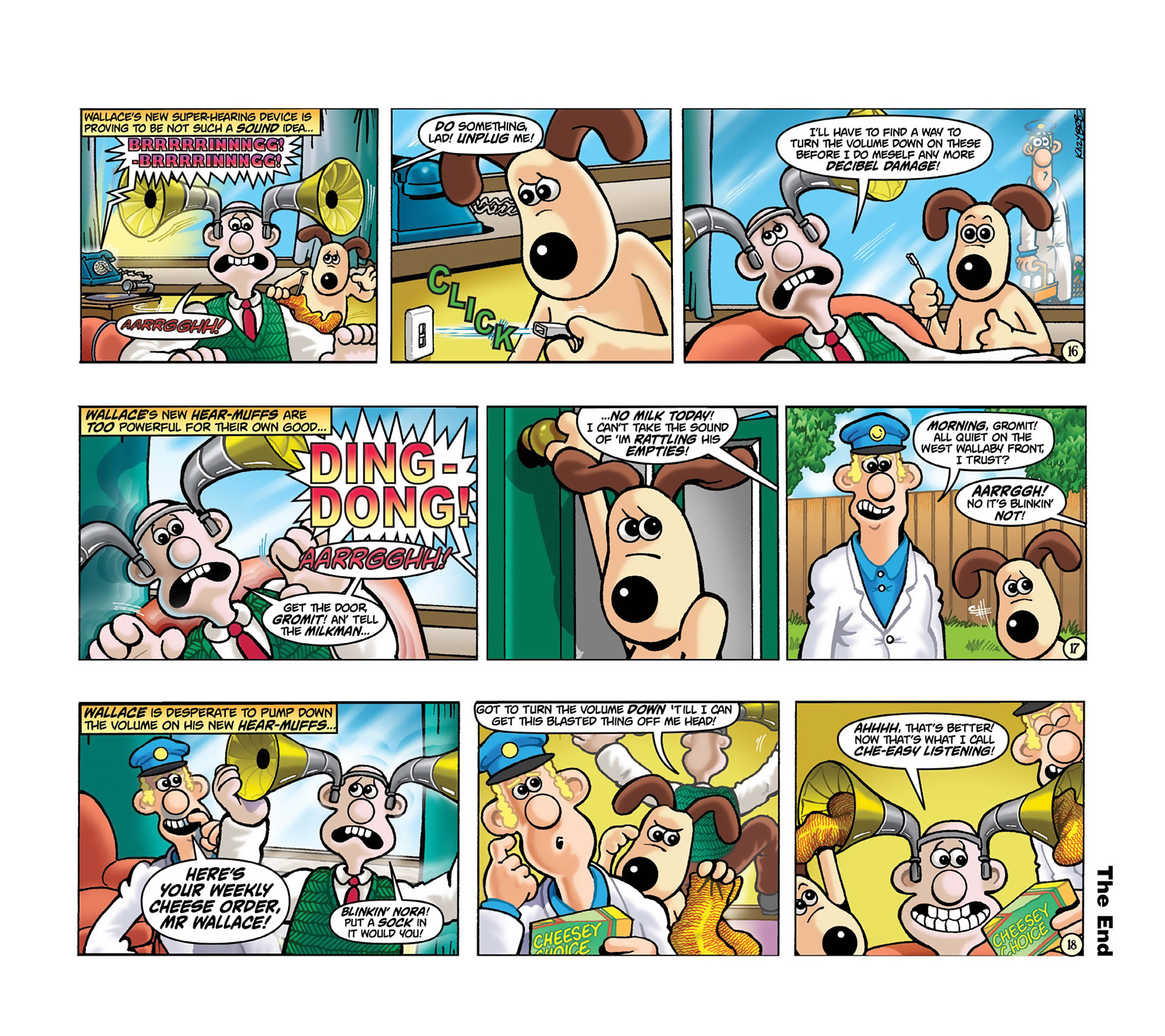 Read online Wallace & Gromit Dailies comic -  Issue #1 - 7