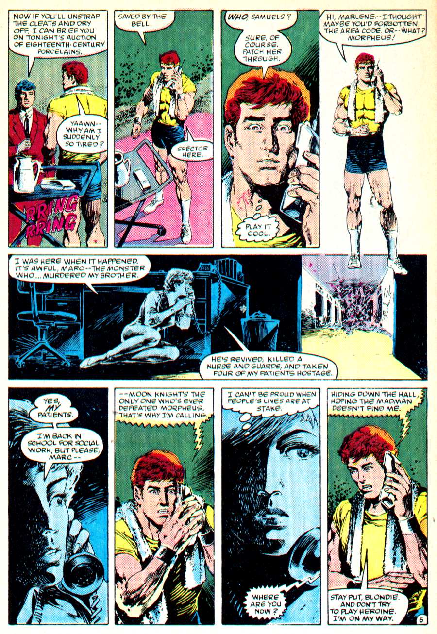 Read online Moon Knight (1985) comic -  Issue #3 - 7