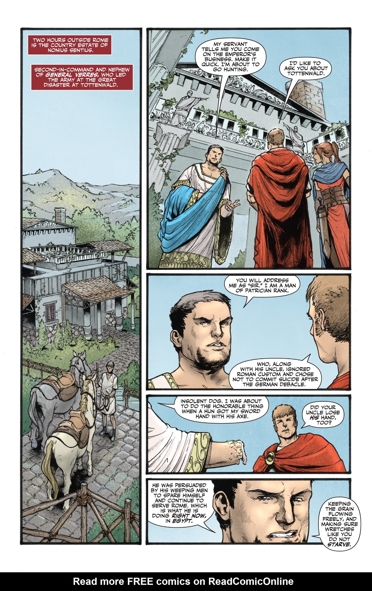Read online Britannia: Lost Eagles of Rome comic -  Issue #1 - 19