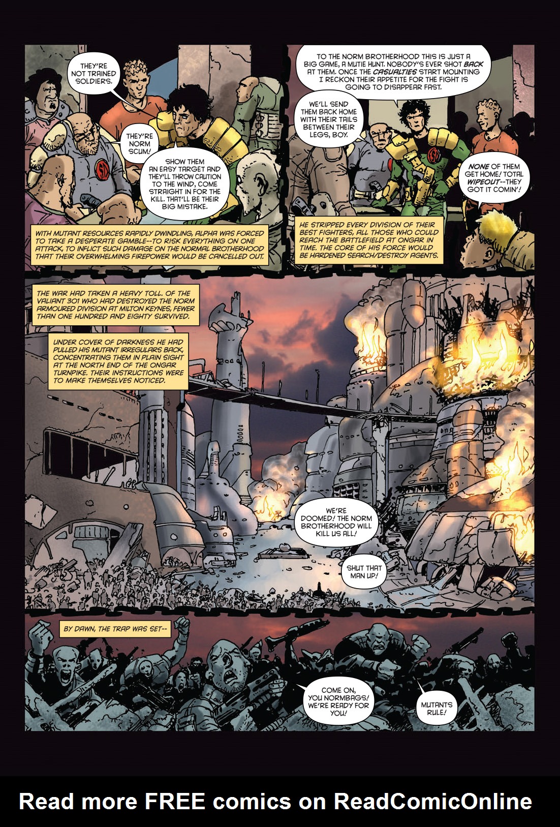 Read online Strontium Dog: The Life and Death of Johnny Alpha: Dogs of War comic -  Issue # TPB - 102