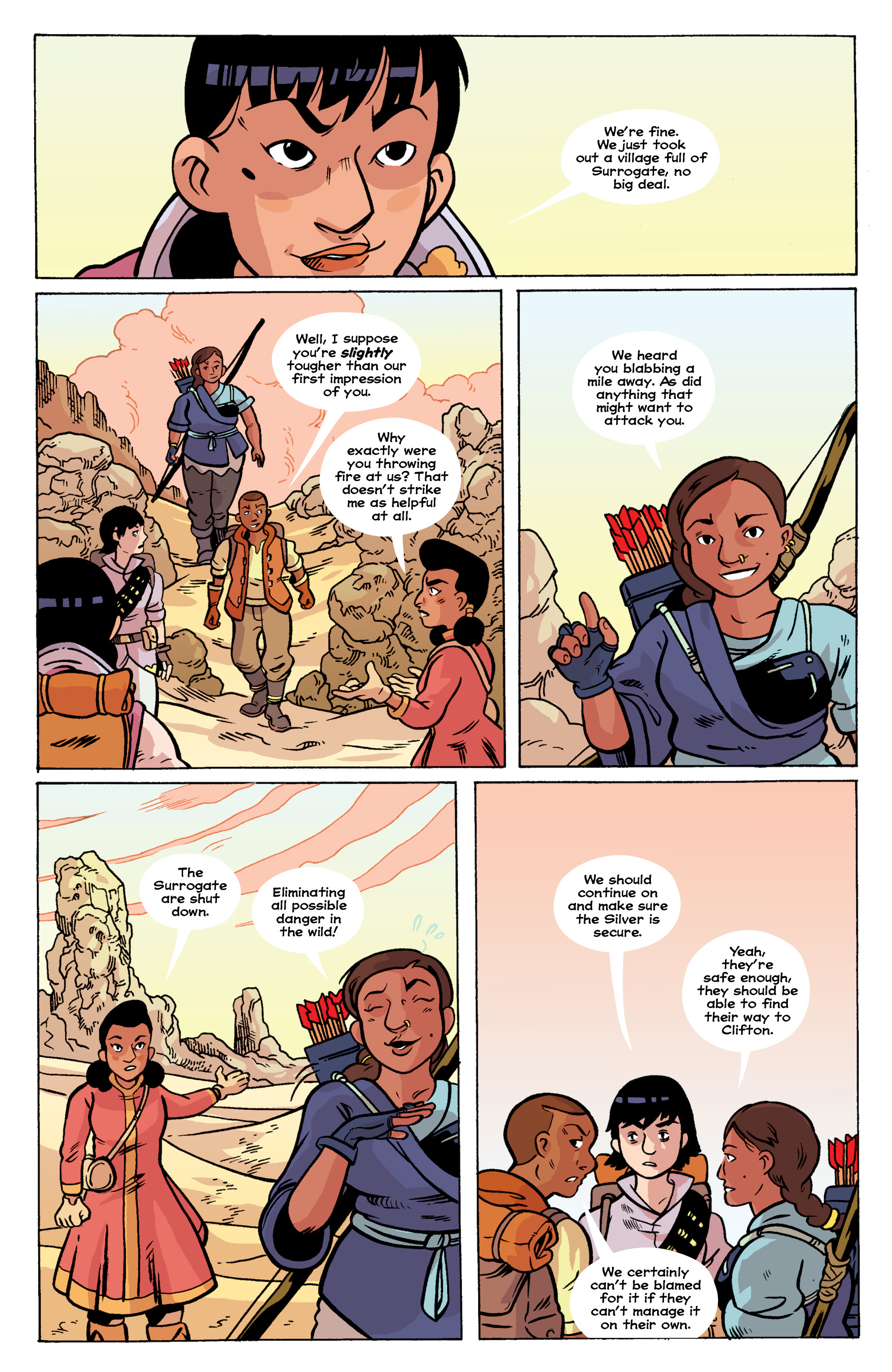 Read online The Castoffs comic -  Issue #5 - 12