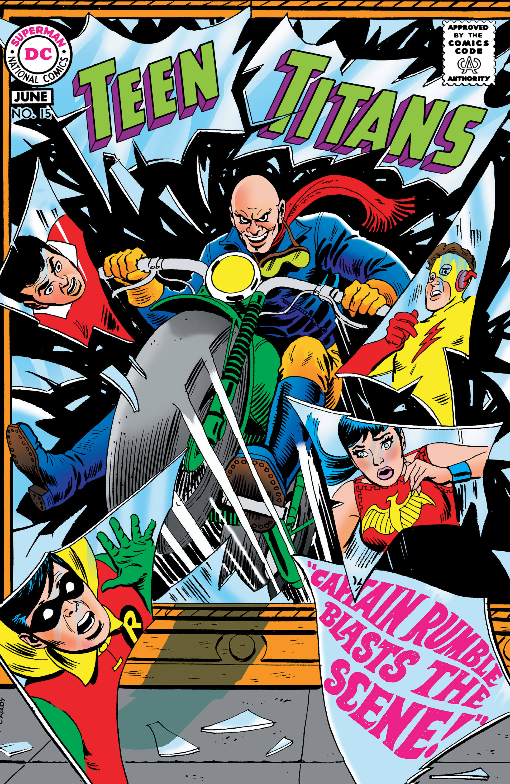 Read online Teen Titans (1966) comic -  Issue #15 - 1