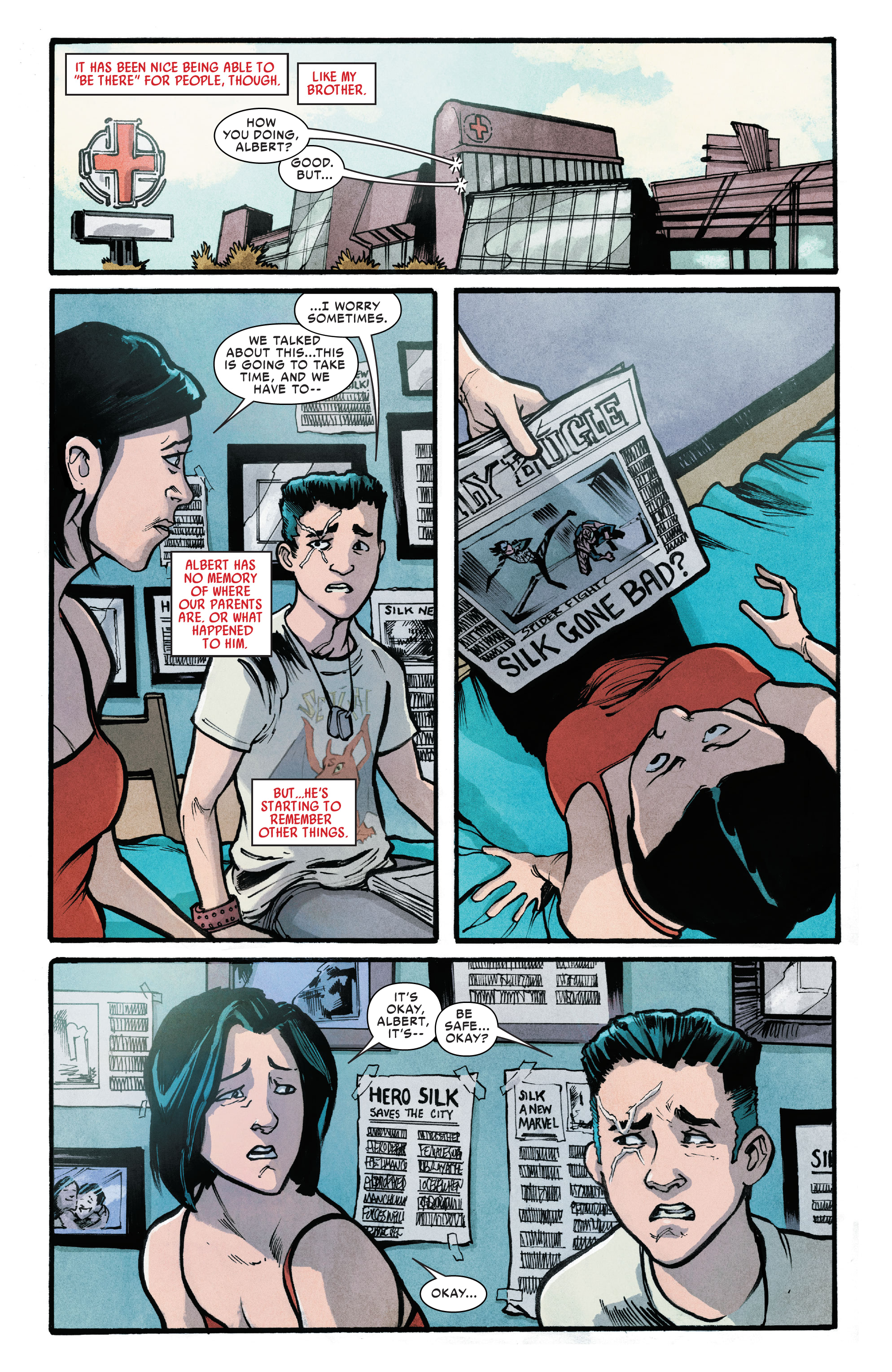 Read online Silk: Out of the Spider-Verse comic -  Issue # TPB 1 (Part 3) - 64