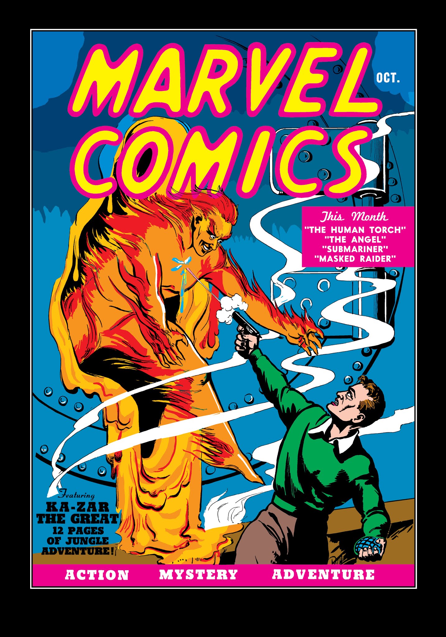 Read online Marvel Masterworks: Golden Age Marvel Comics comic -  Issue # TPB 1 (Part 1) - 7