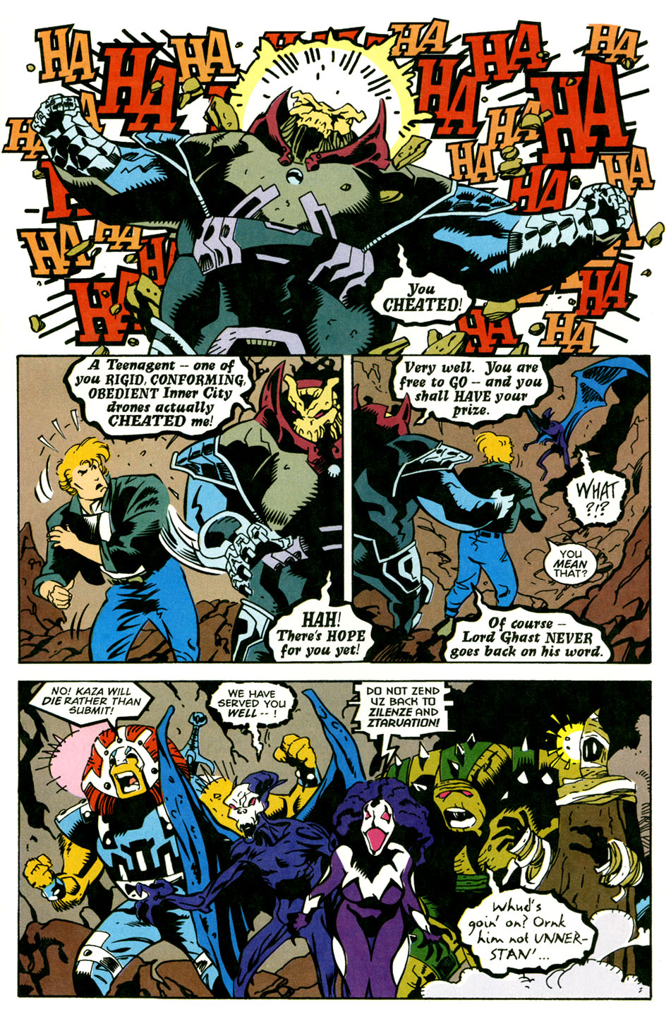 Read online Jack Kirby's TeenAgents comic -  Issue #4 - 21