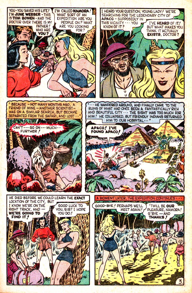 Read online Namora (1948) comic -  Issue #1 - 5