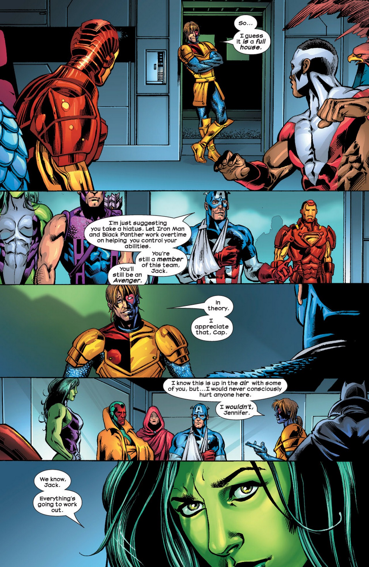 Read online Avengers (1998) comic -  Issue #76 - 9