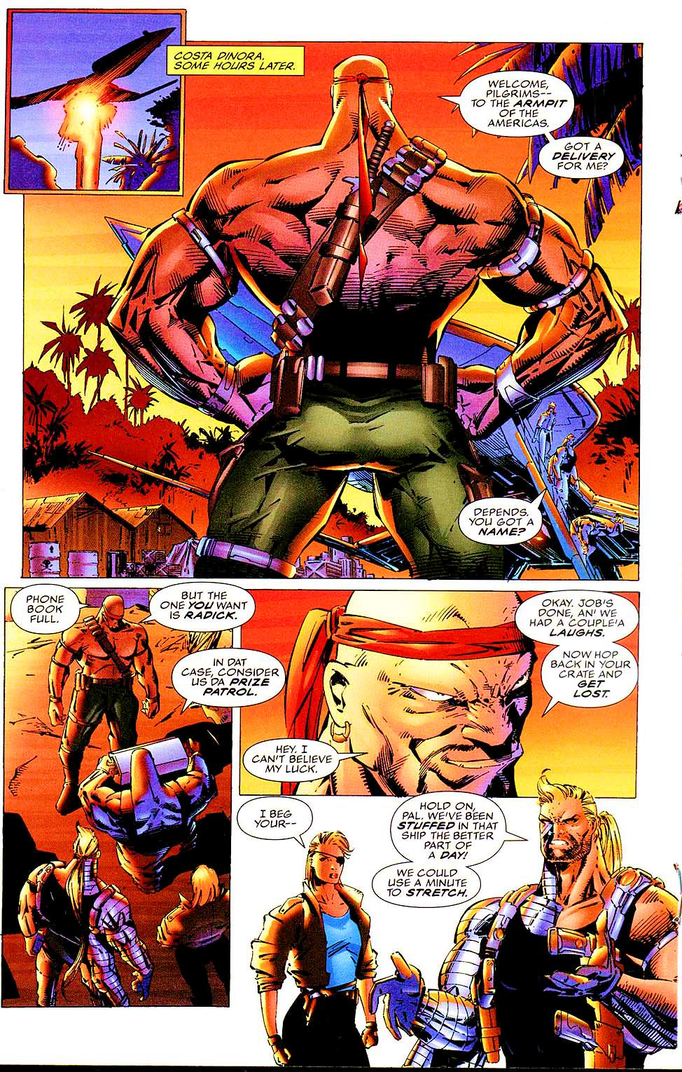 Read online Codename: Strykeforce comic -  Issue #11 - 13