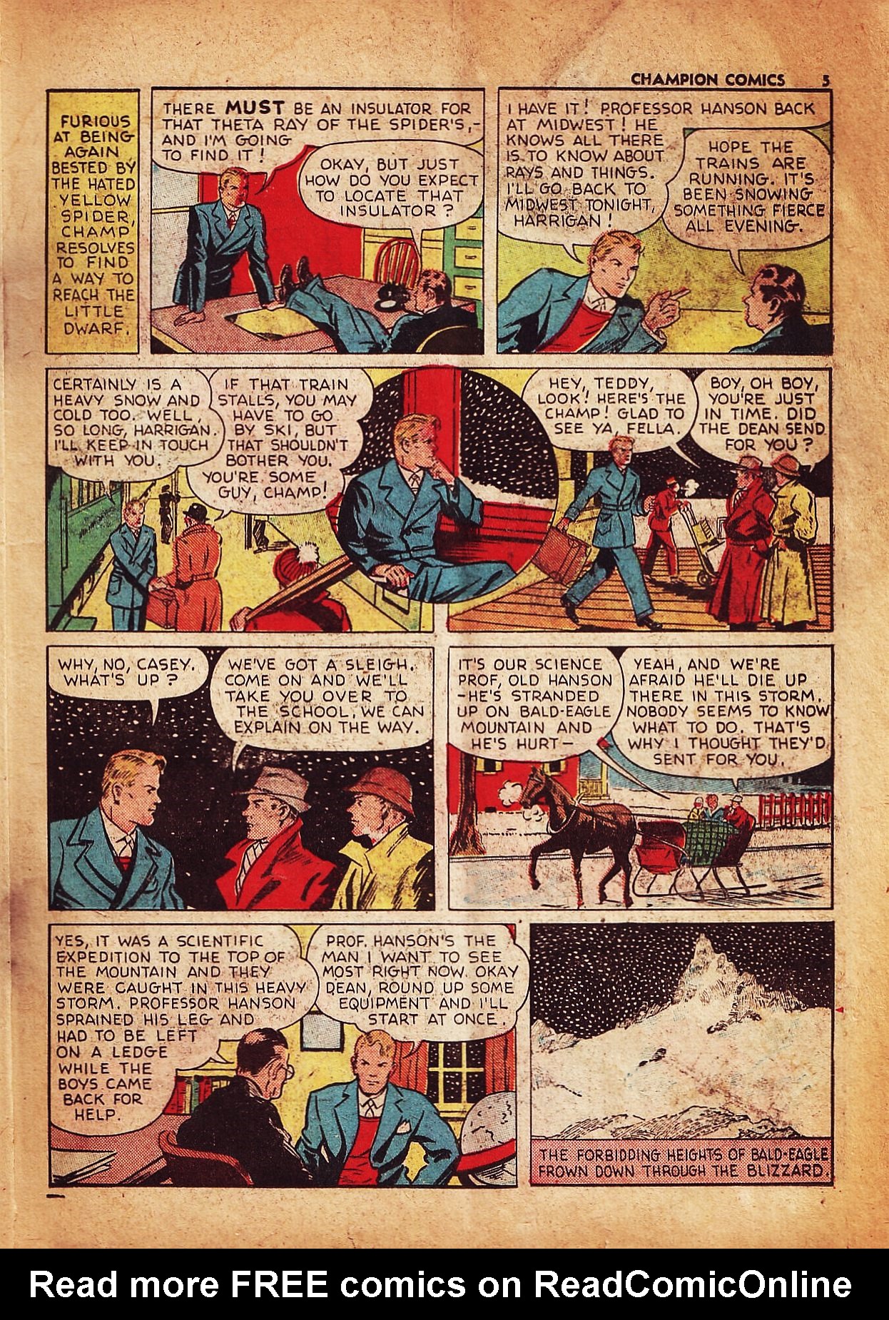 Read online Champion Comics comic -  Issue #5 - 7