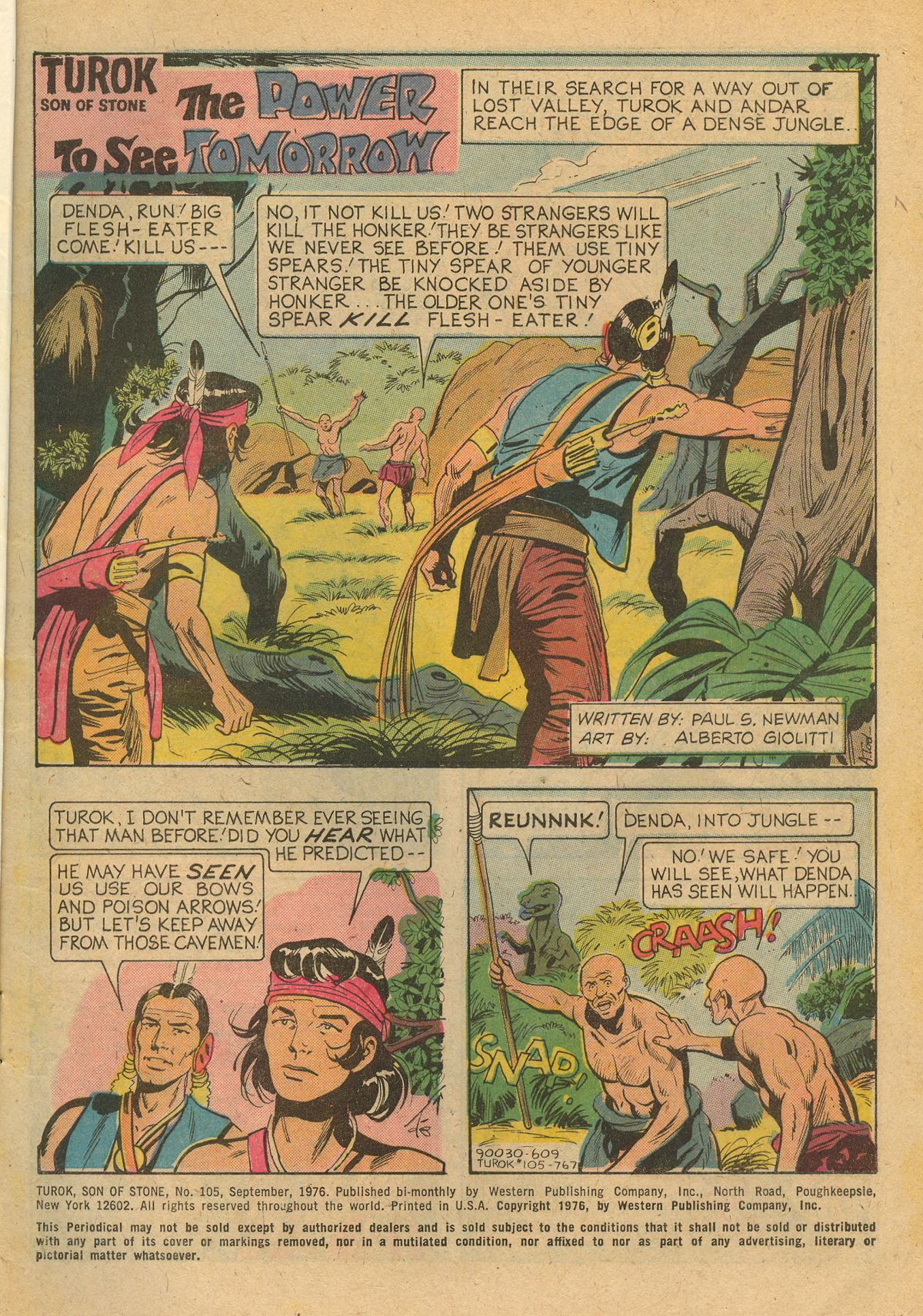 Read online Turok, Son of Stone comic -  Issue #105 - 3