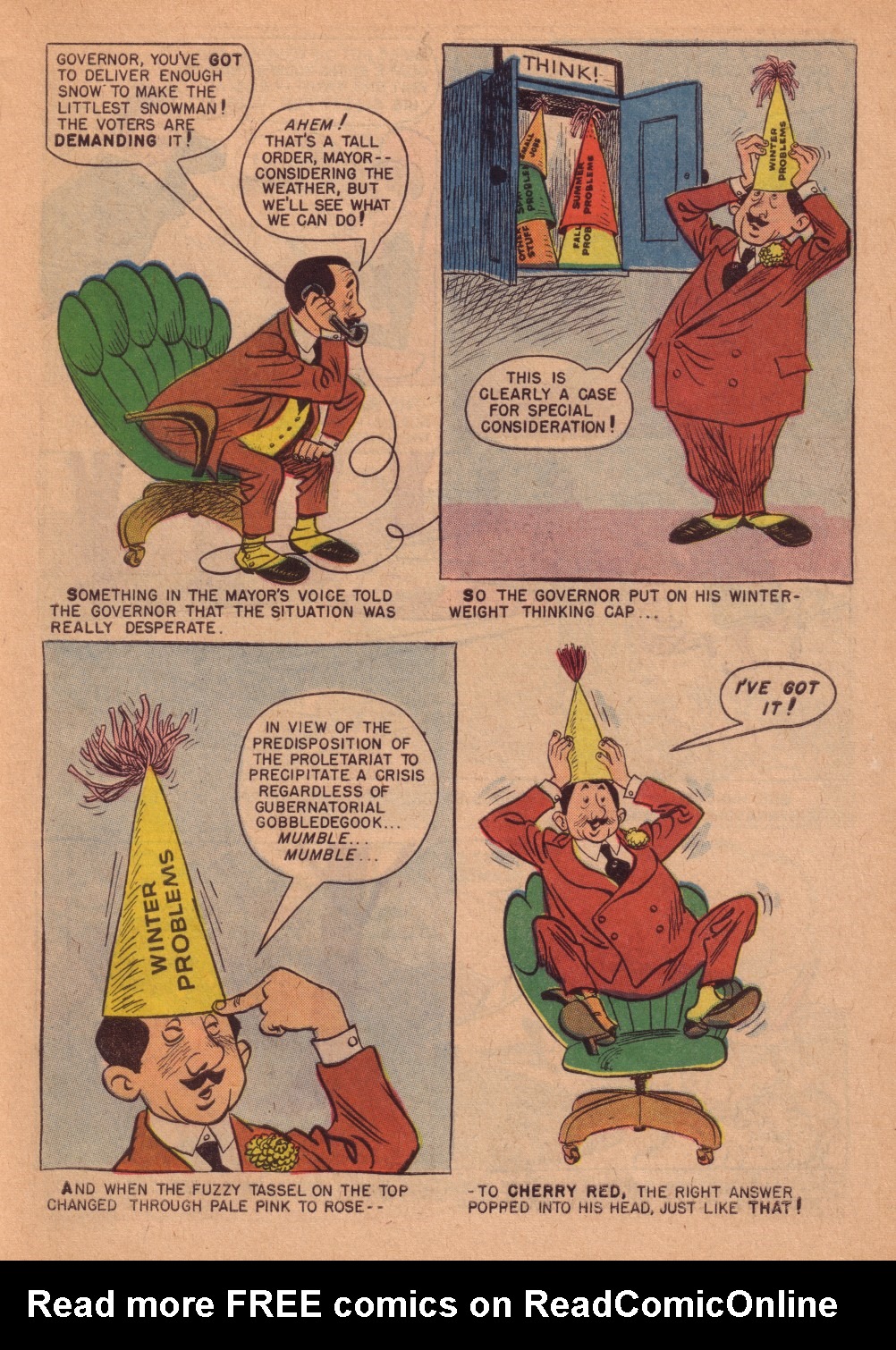 Read online Four Color Comics comic -  Issue #864 - 7