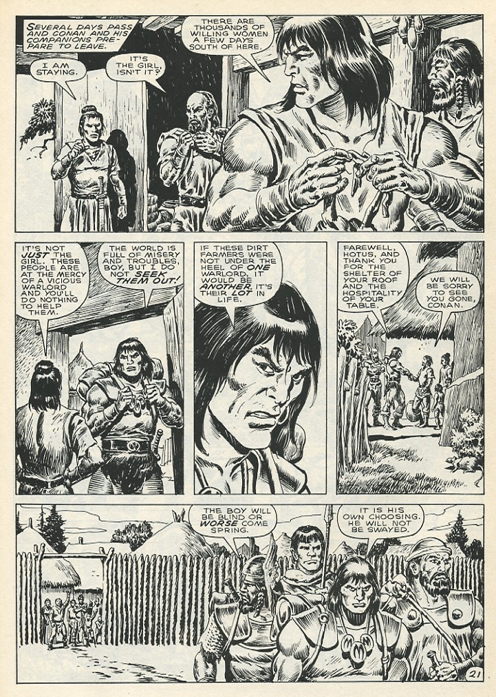 Read online The Savage Sword Of Conan comic -  Issue #142 - 27