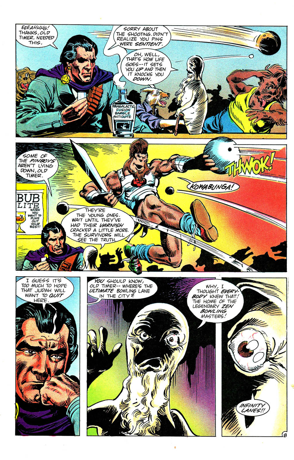 Read online Grimjack comic -  Issue #52 - 10