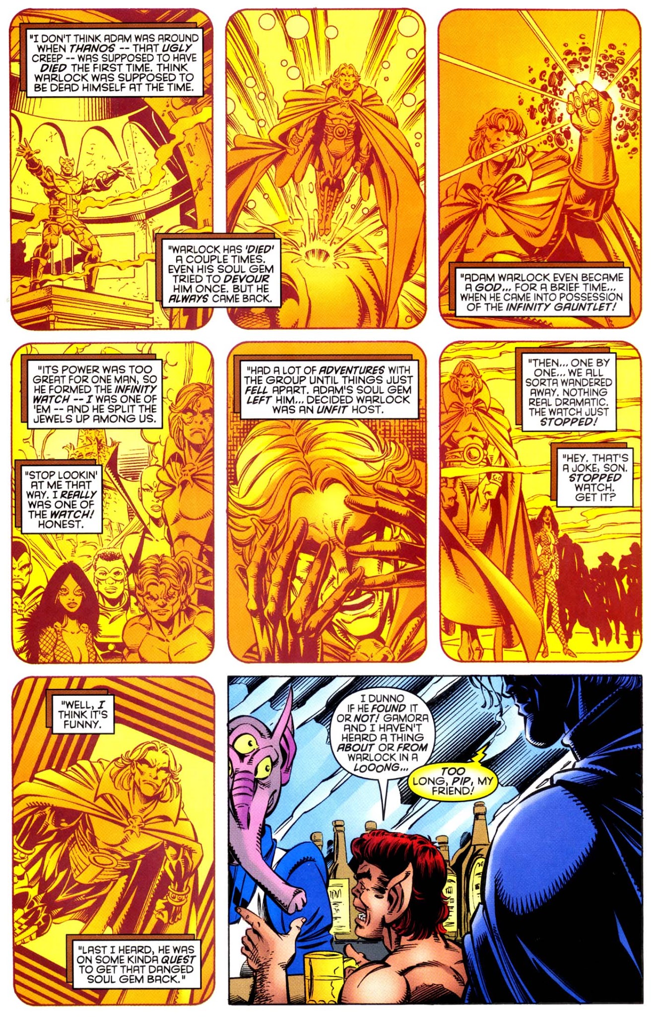 Read online Warlock (1998) comic -  Issue #1 - 10