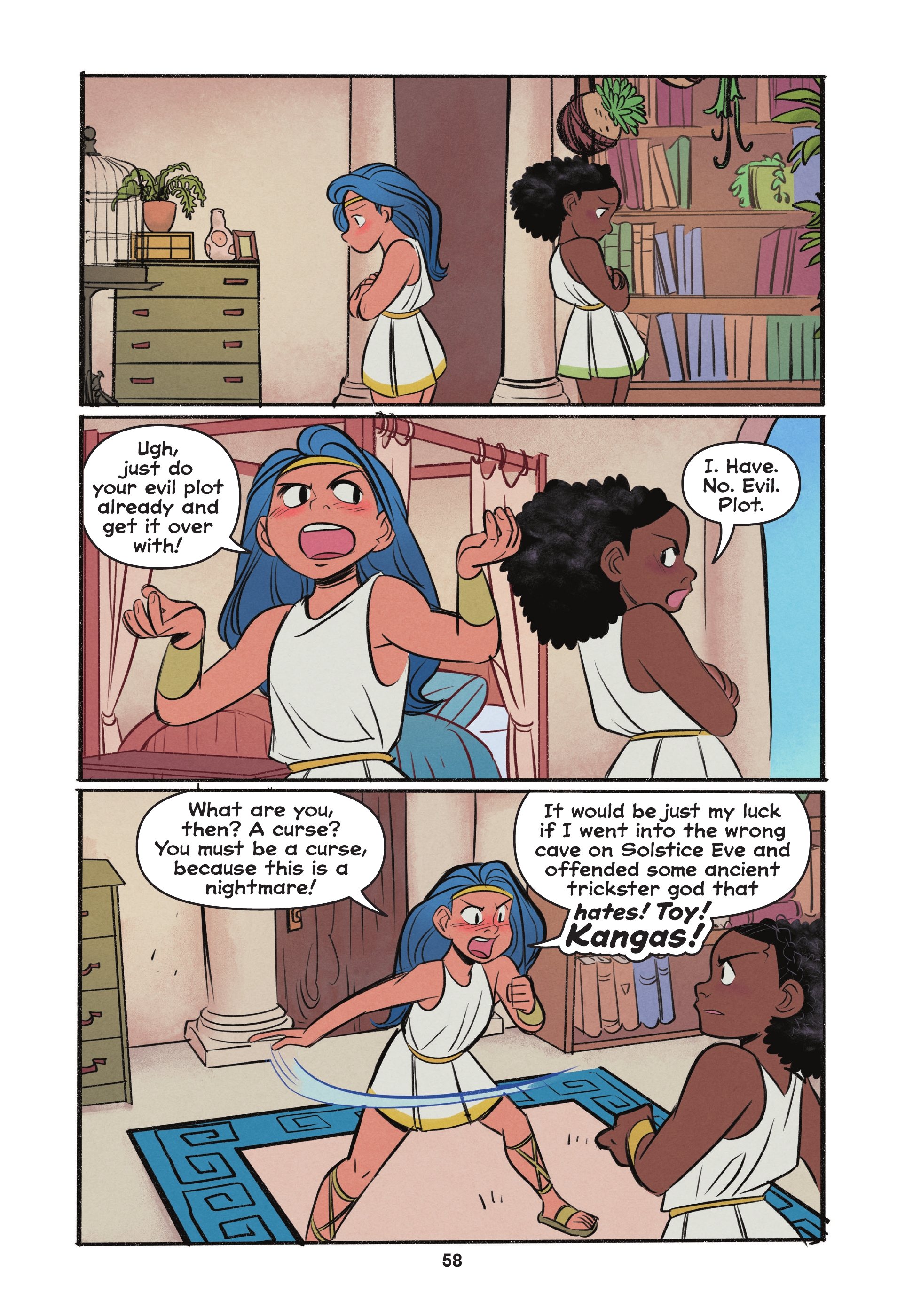 Read online Diana and Nubia: Princesses of the Amazons comic -  Issue # TPB (Part 1) - 56