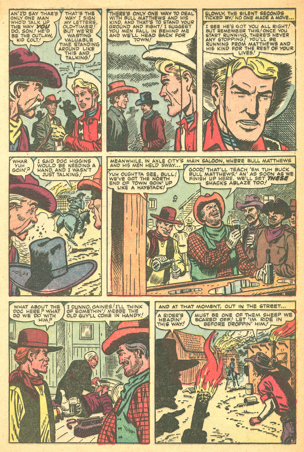 Read online Kid Colt Outlaw comic -  Issue #42 - 5