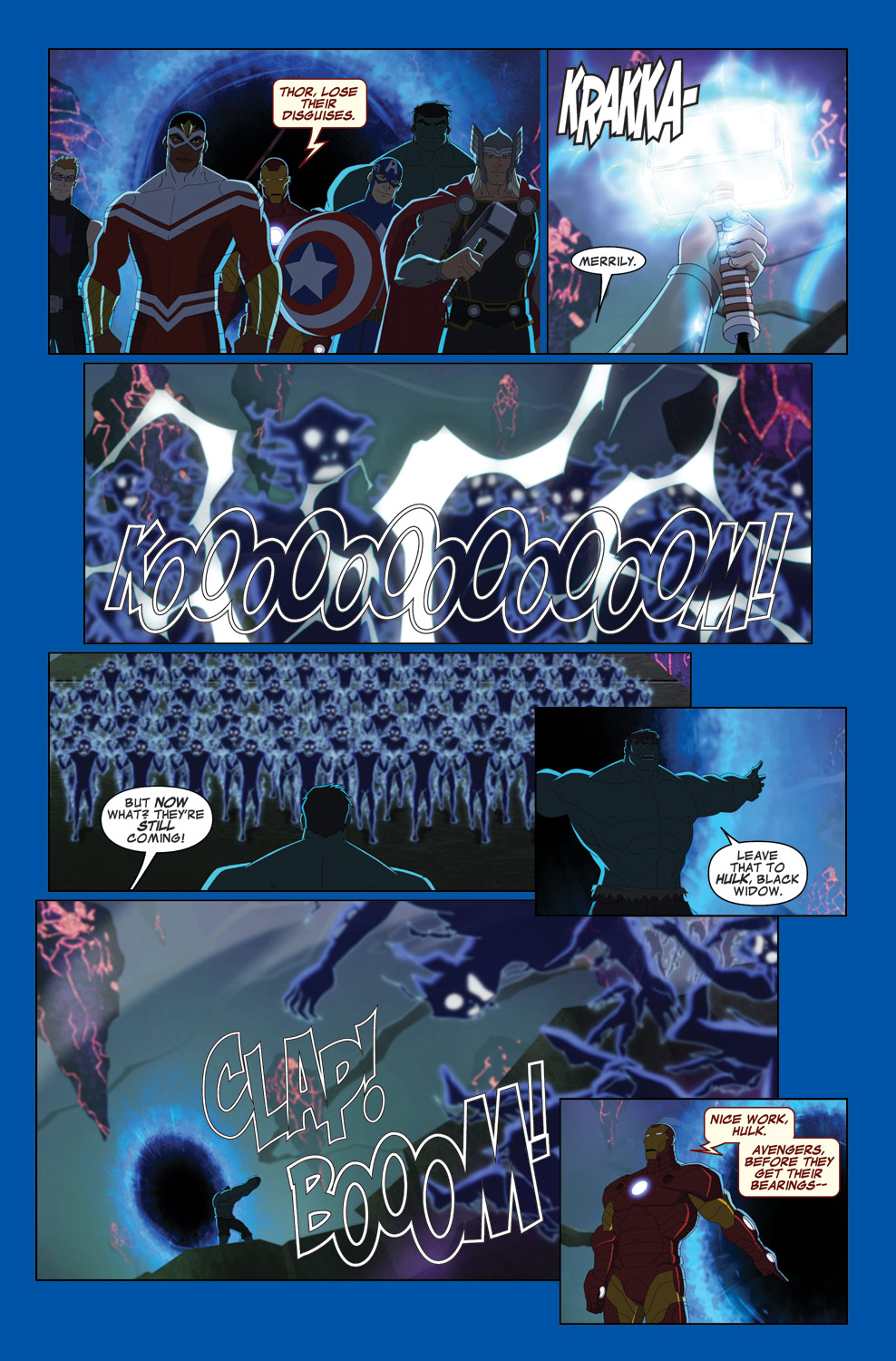 Read online Marvel Universe Avengers Assemble comic -  Issue #3 - 21
