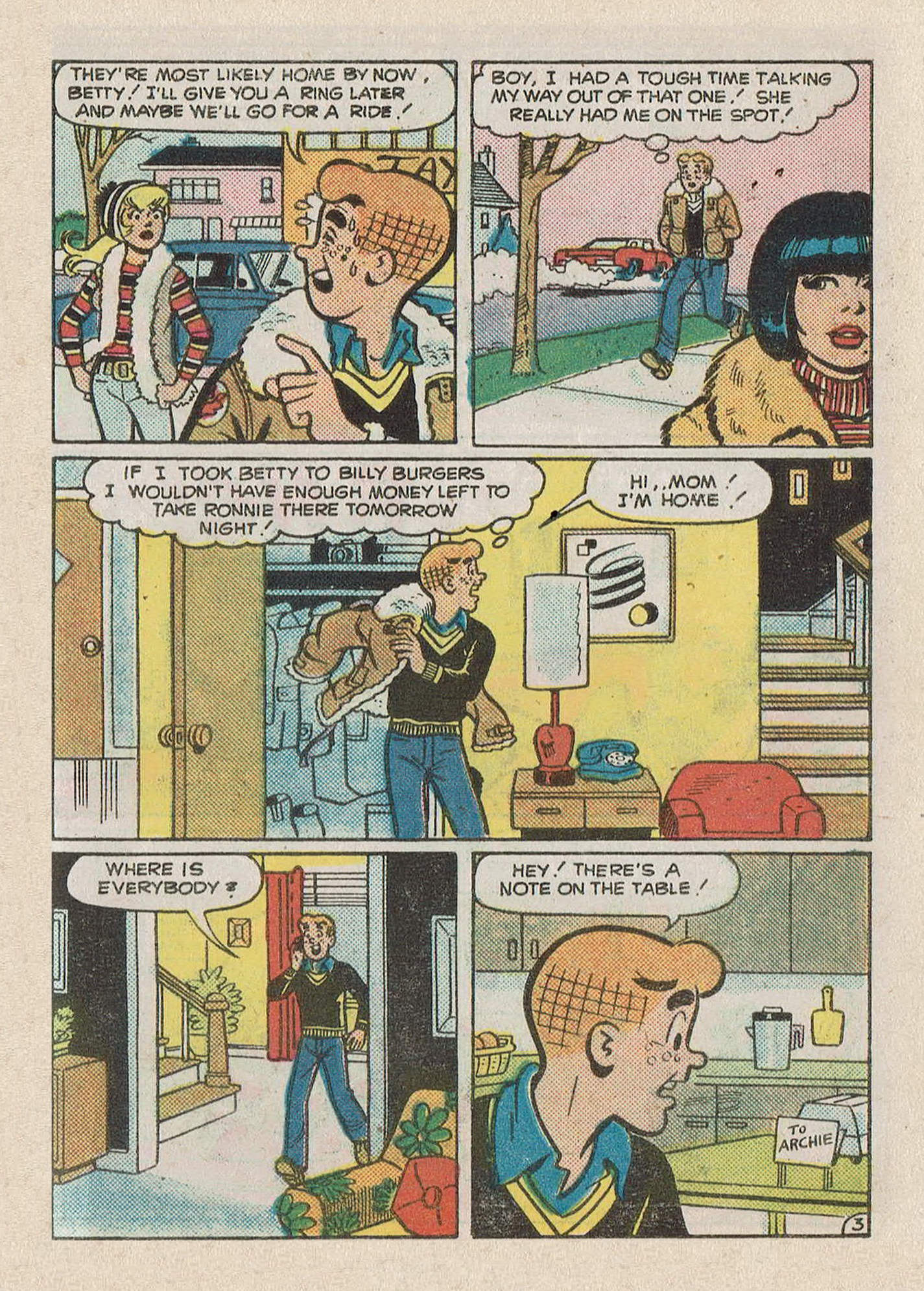 Read online Betty and Veronica Digest Magazine comic -  Issue #28 - 71